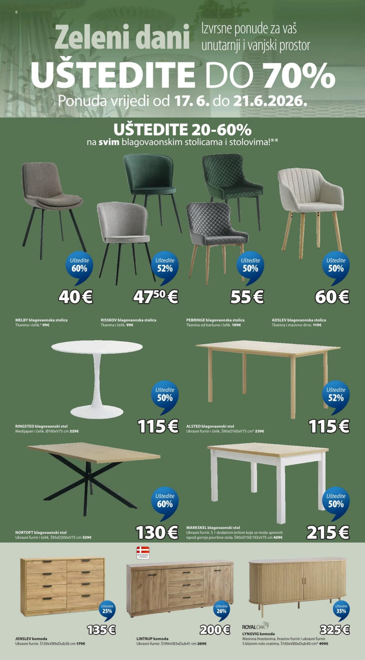 Stranica 8. Jysk kataloga - Zeleni dani