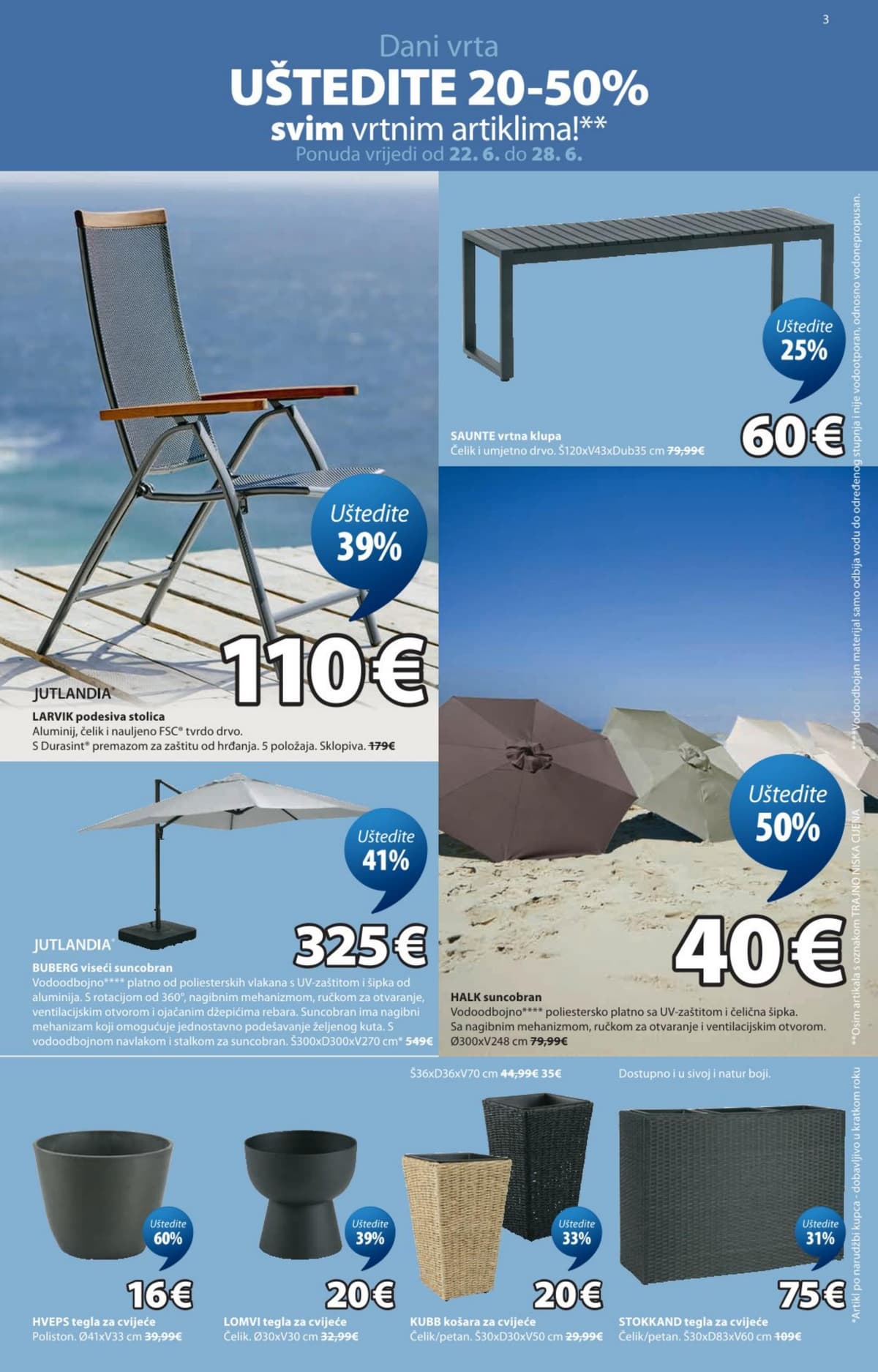 Stranica 3. Jysk kataloga - Rasprodaja do 70%
