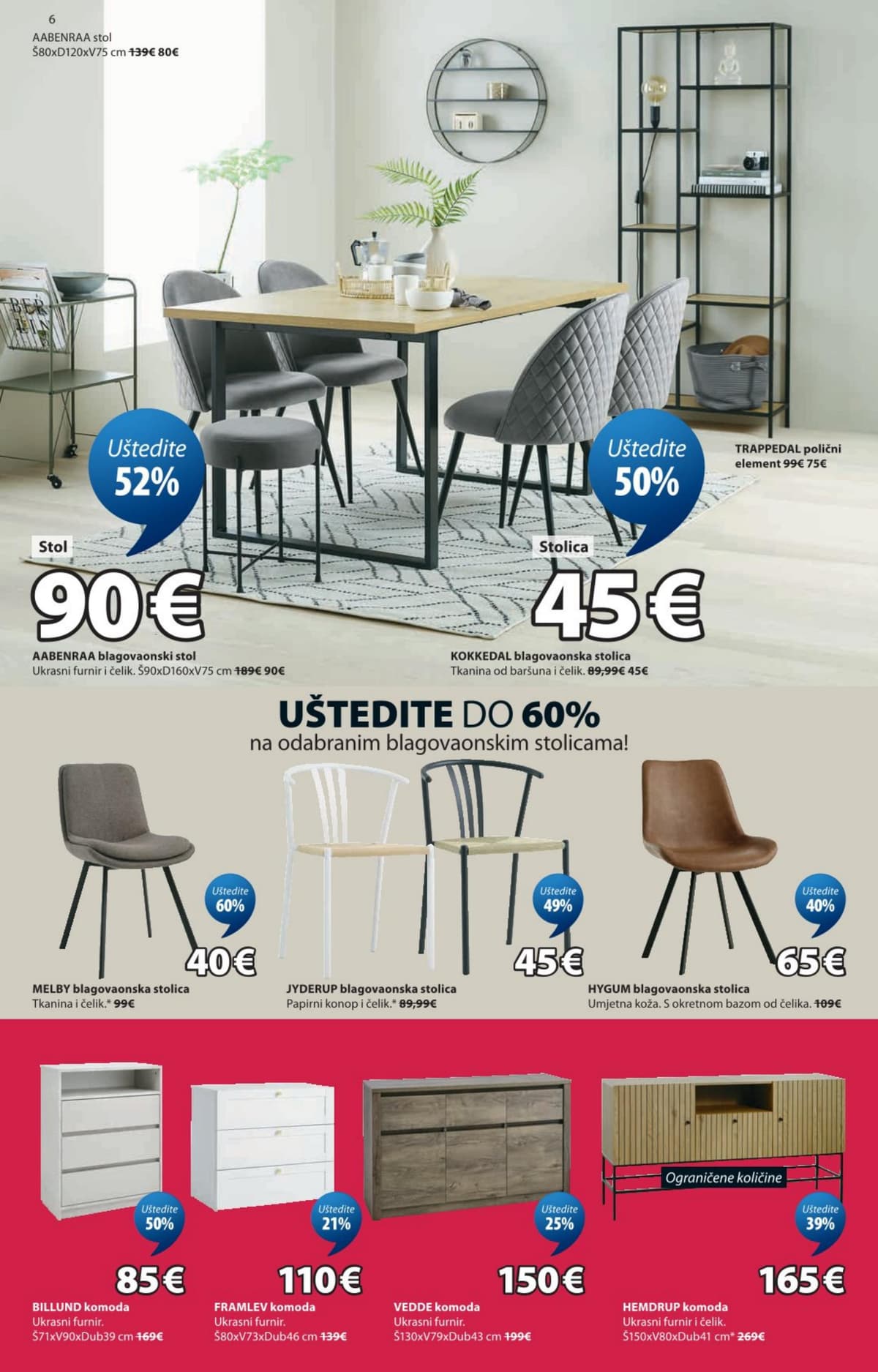 Stranica 6. Jysk kataloga - Rasprodaja do 70% od 24.06.2026