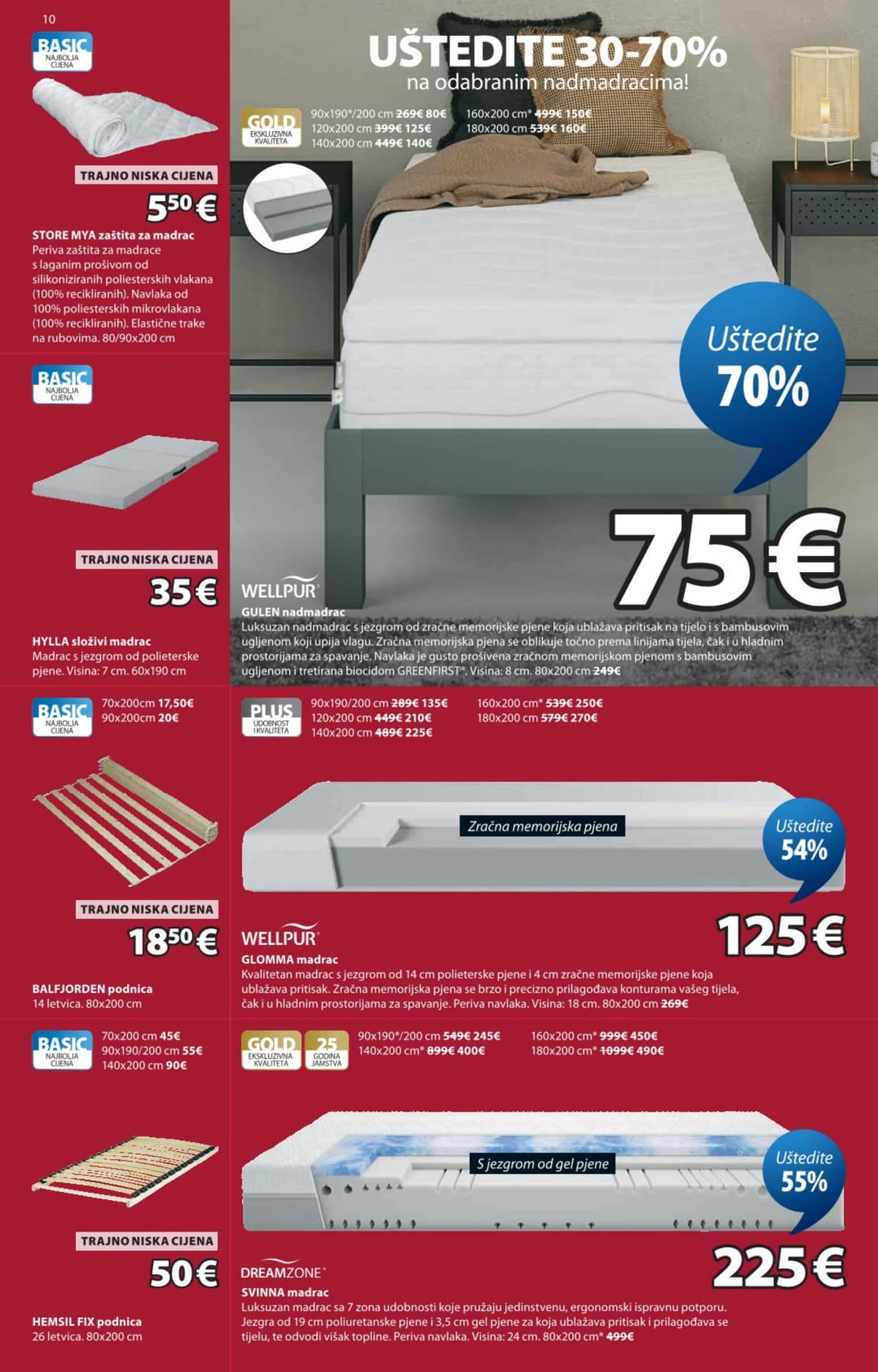 Stranica 10. Jysk kataloga - Rasprodaja do 70%