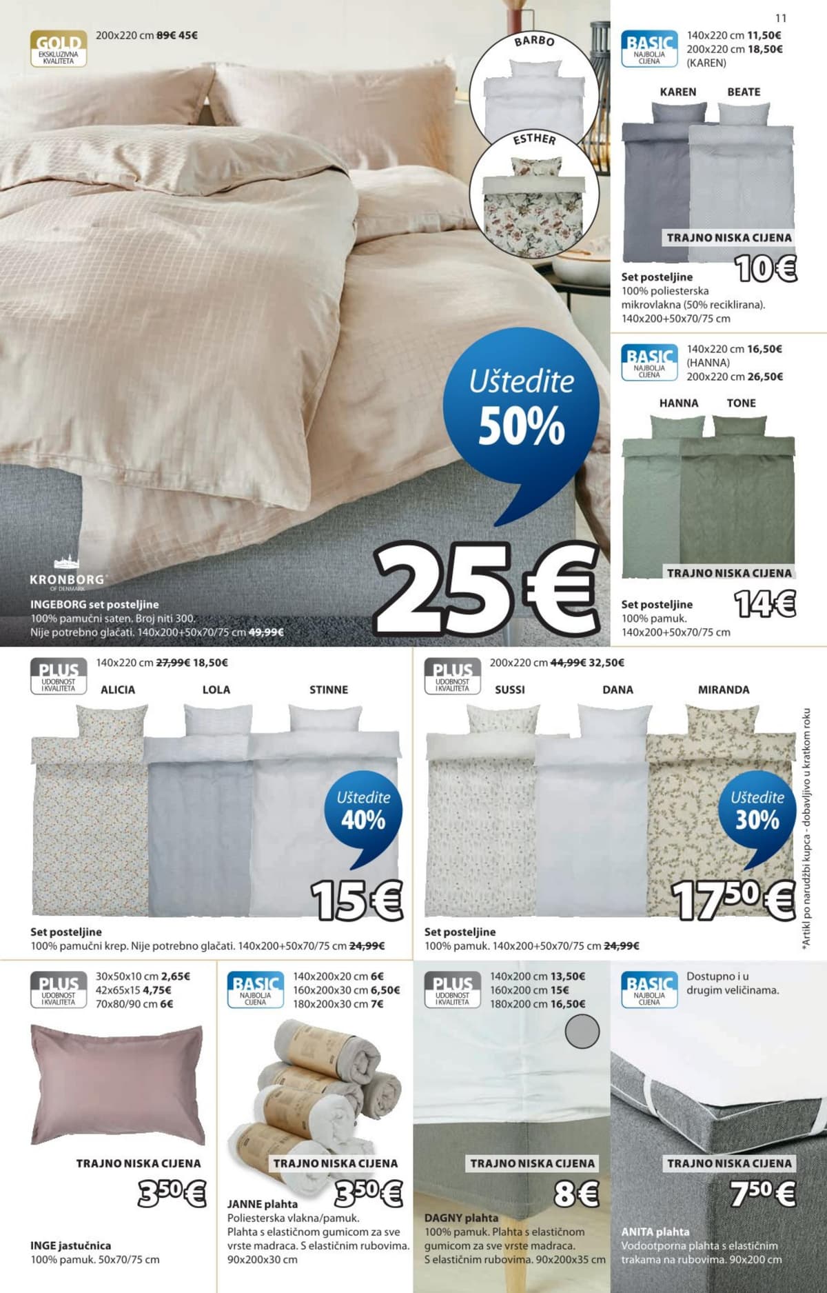 Stranica 11. Jysk kataloga - Rasprodaja do 70% od 24.06.2026