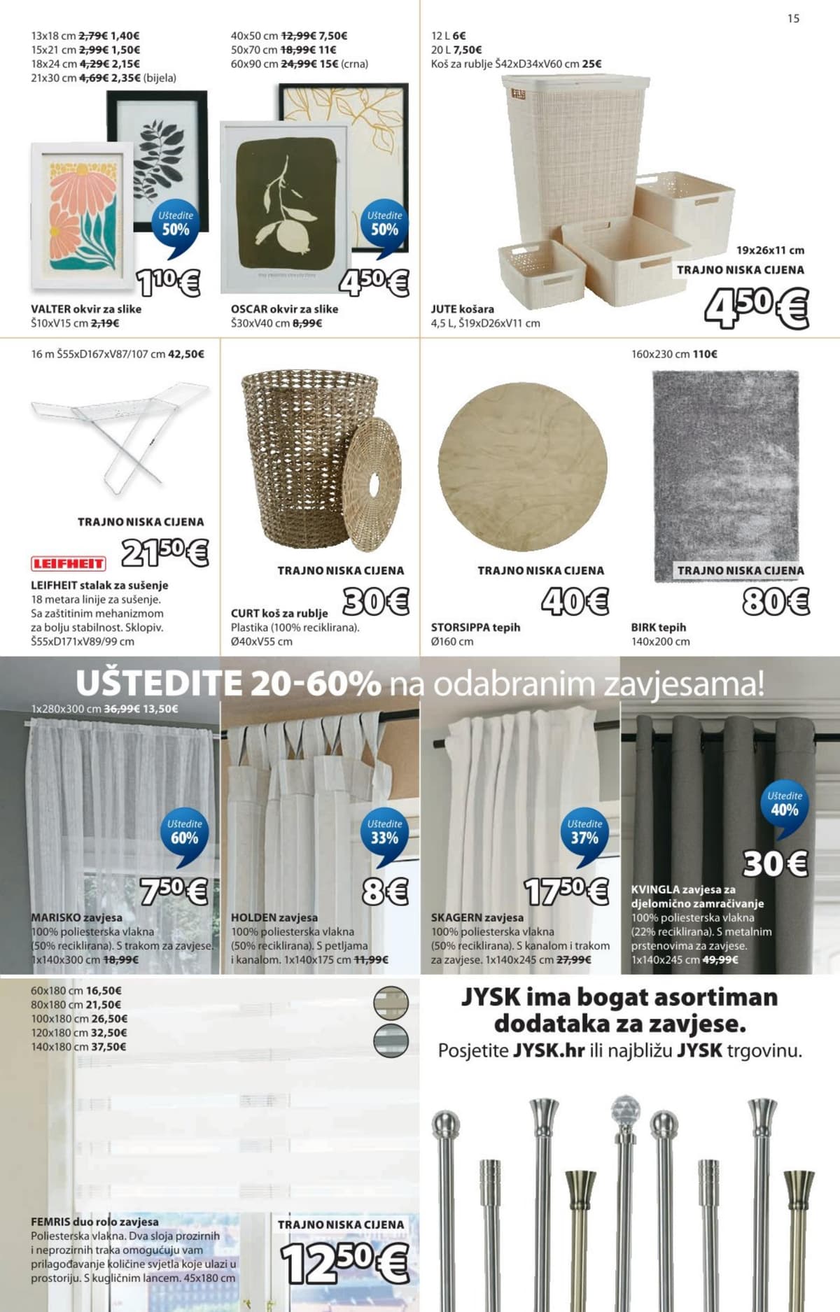 Stranica 15. Jysk kataloga - Rasprodaja do 70% od 24.06.2026