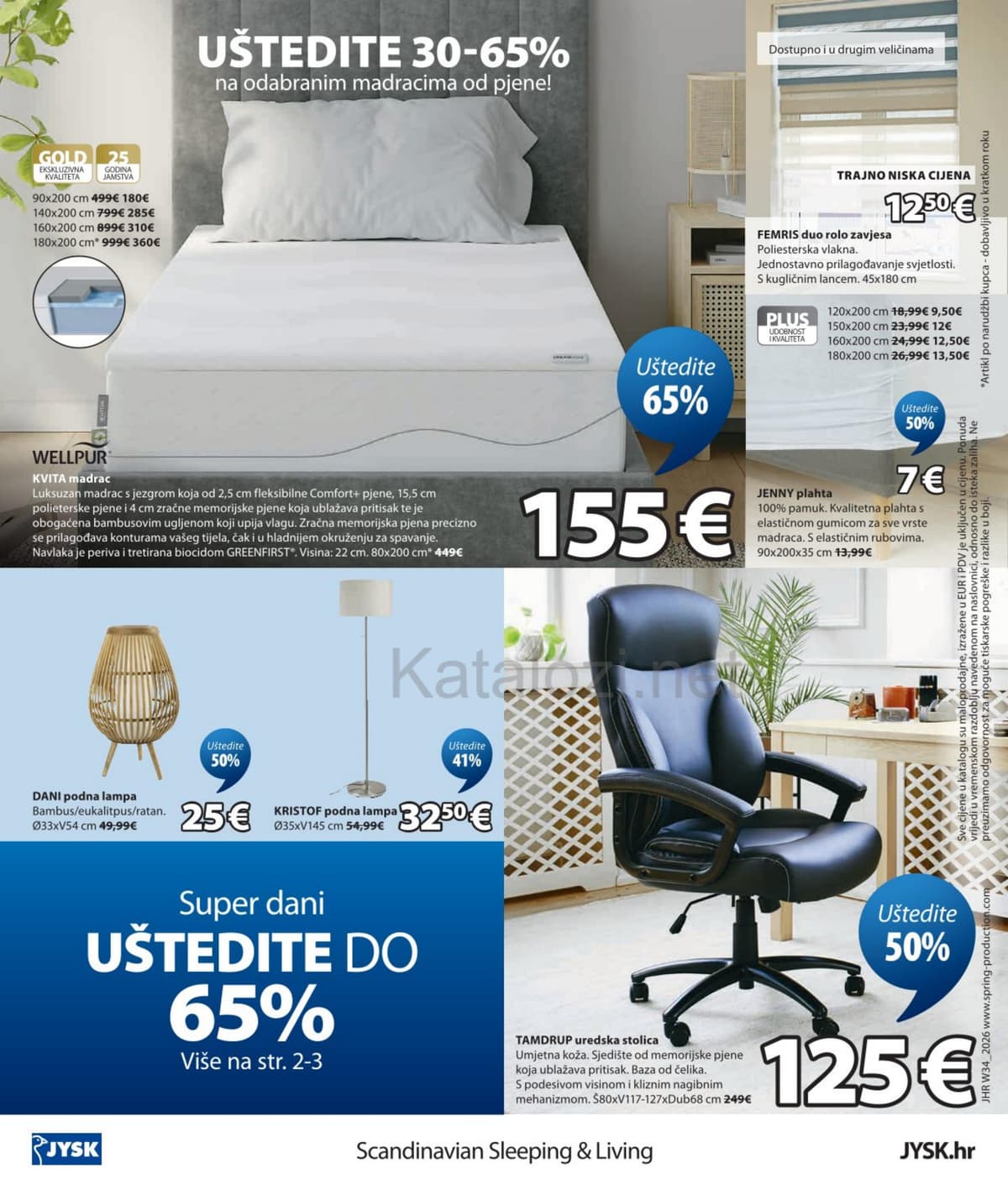 Stranica 12. Jysk kataloga - Izvrsna ponuda za vaš dom