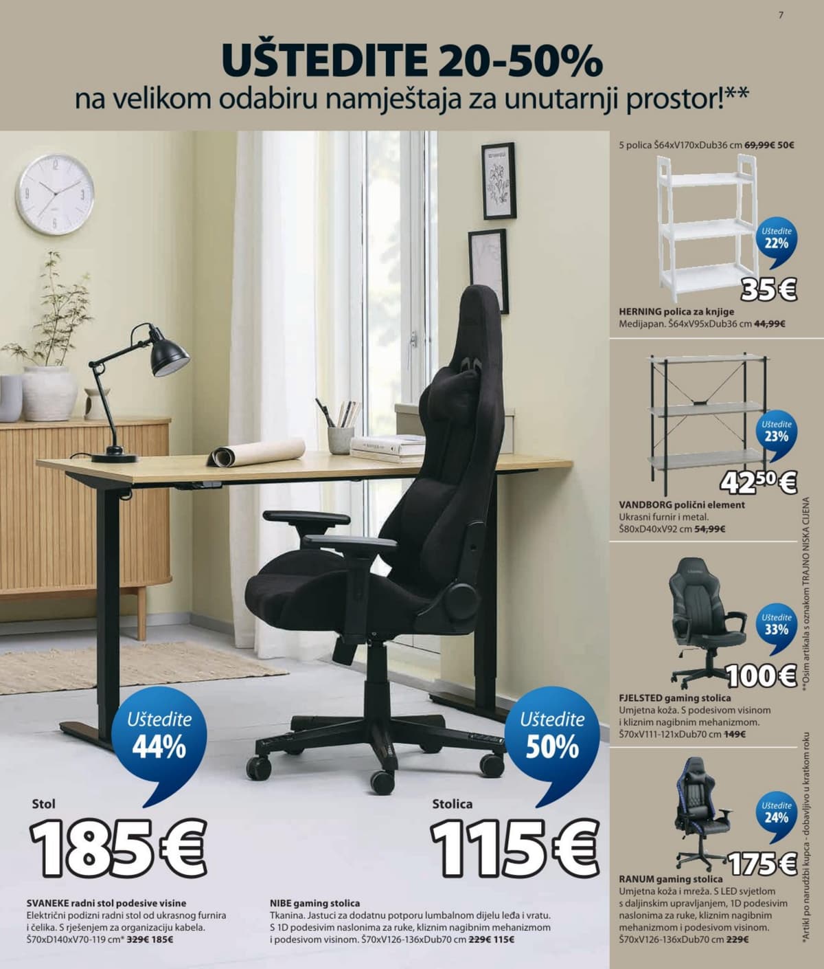 Stranica 7. Jysk kataloga - Akcijska Ponuda