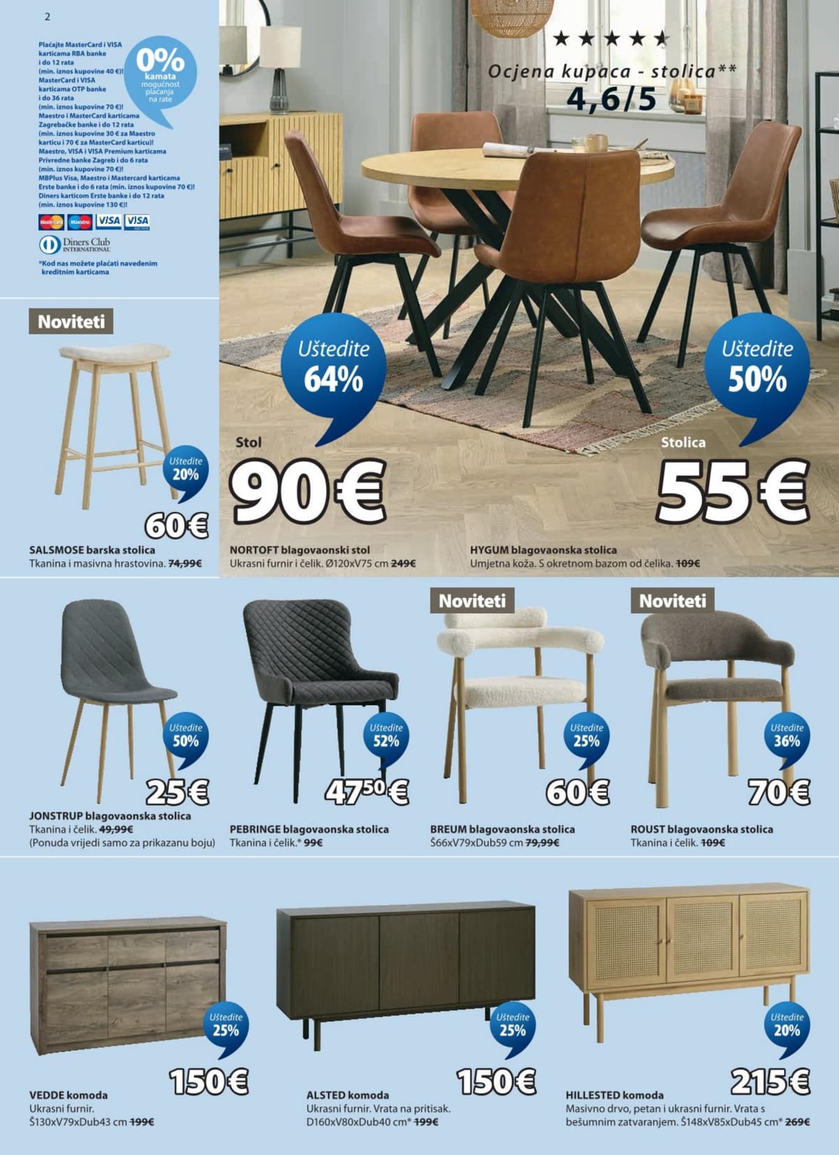 Stranica 2. Jysk kataloga - Uštedite do 65% od 28.09.2026.