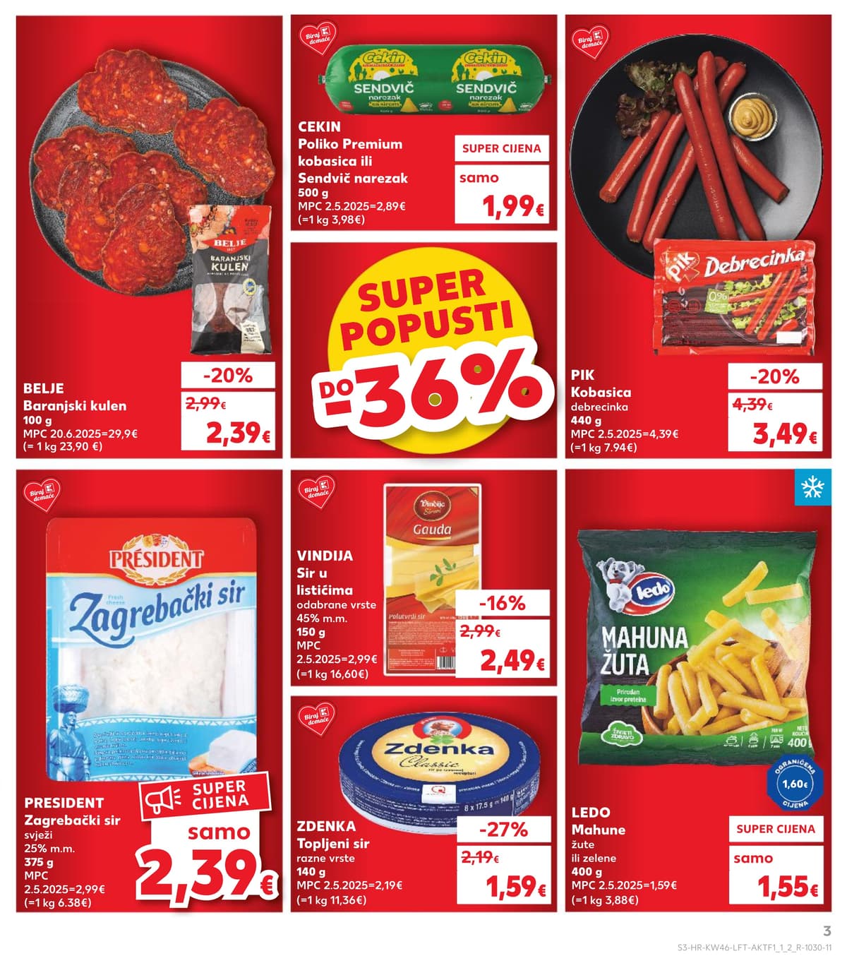 Stranica 3. Kaufland kataloga - Akcijska ponuda