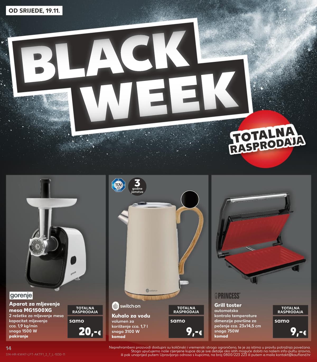 Stranica 14. Kaufland kataloga - Black week od 28.02.2026.