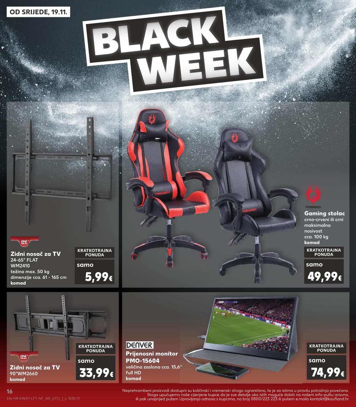 Stranica 16. Kaufland kataloga - Black week od 28.02.2026.