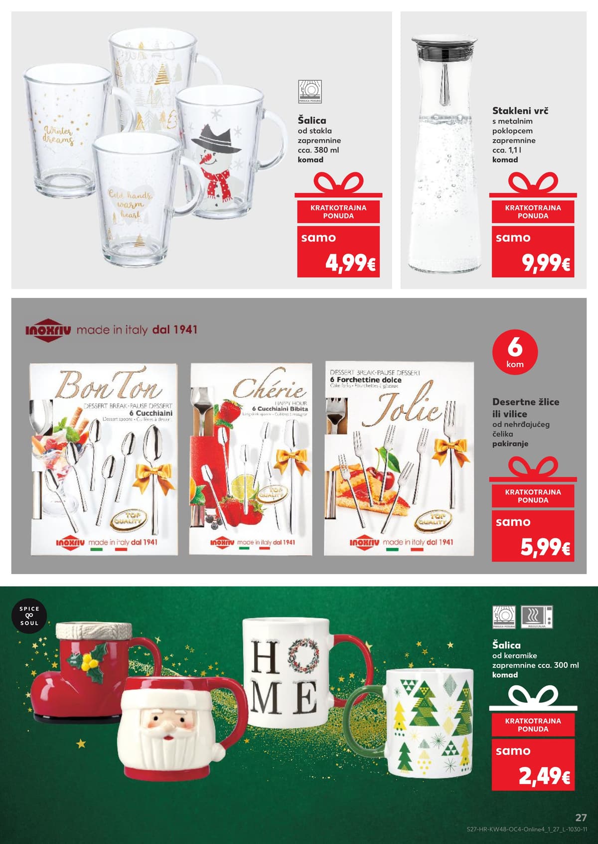 Stranica 27. Kaufland kataloga - Blagdani u tvom domu od 27.02.2026.