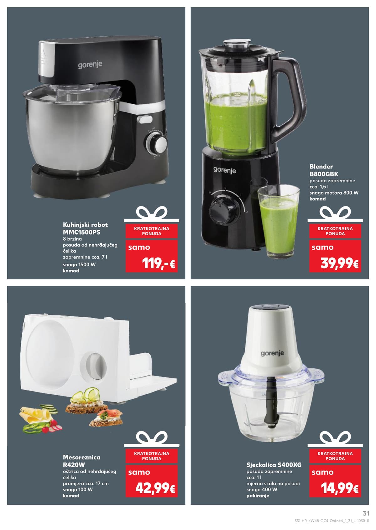 Stranica 31. Kaufland kataloga - Blagdani u tvom domu