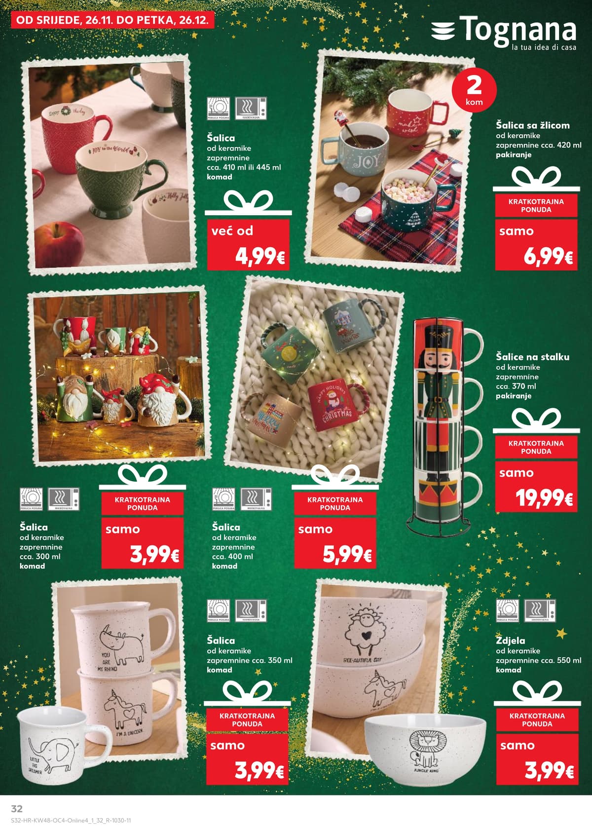 Stranica 32. Kaufland kataloga - Blagdani u tvom domu od 27.02.2026.