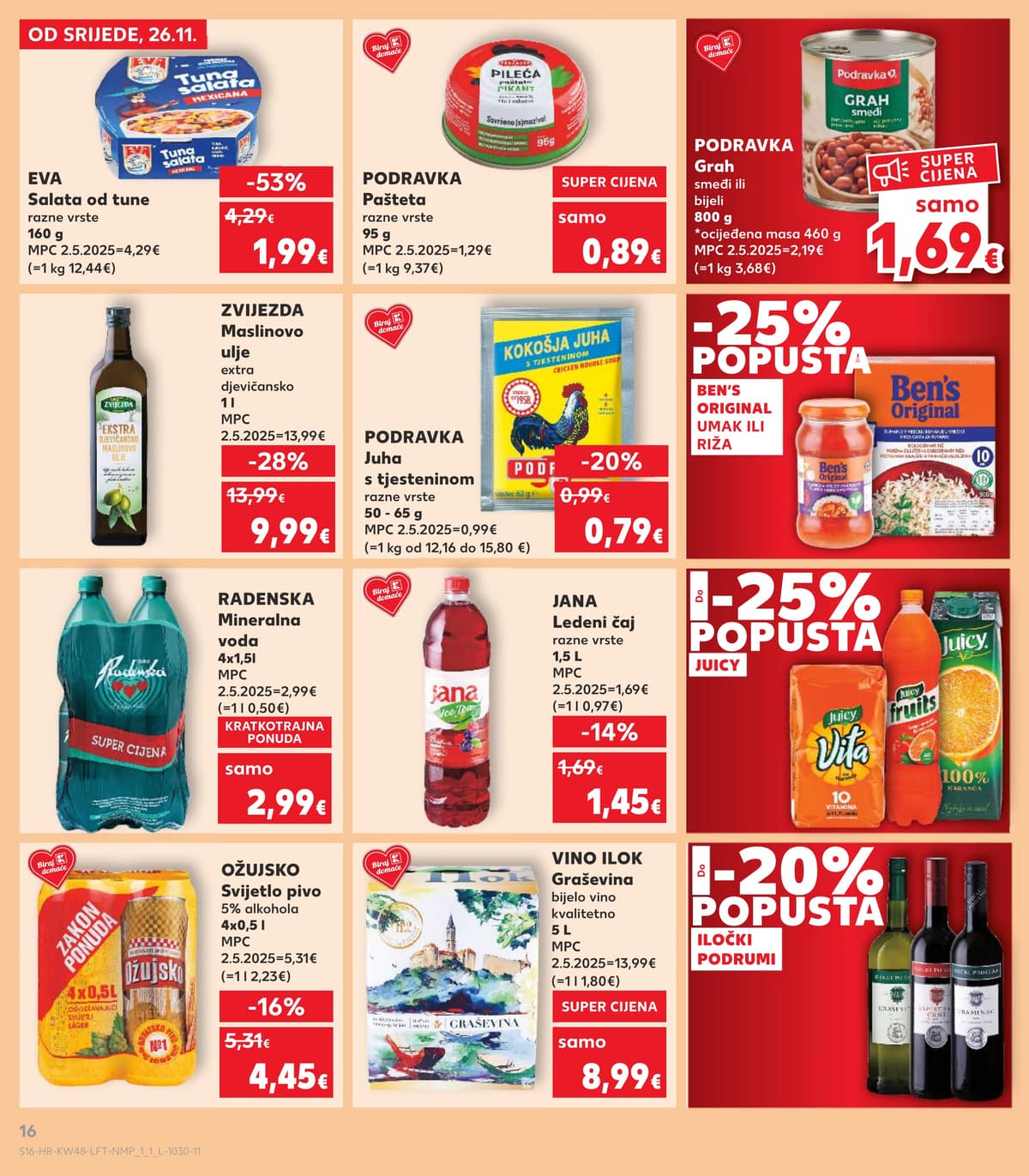 Stranica 16. Kaufland kataloga - Akcijska ponuda od 27.02.2026.