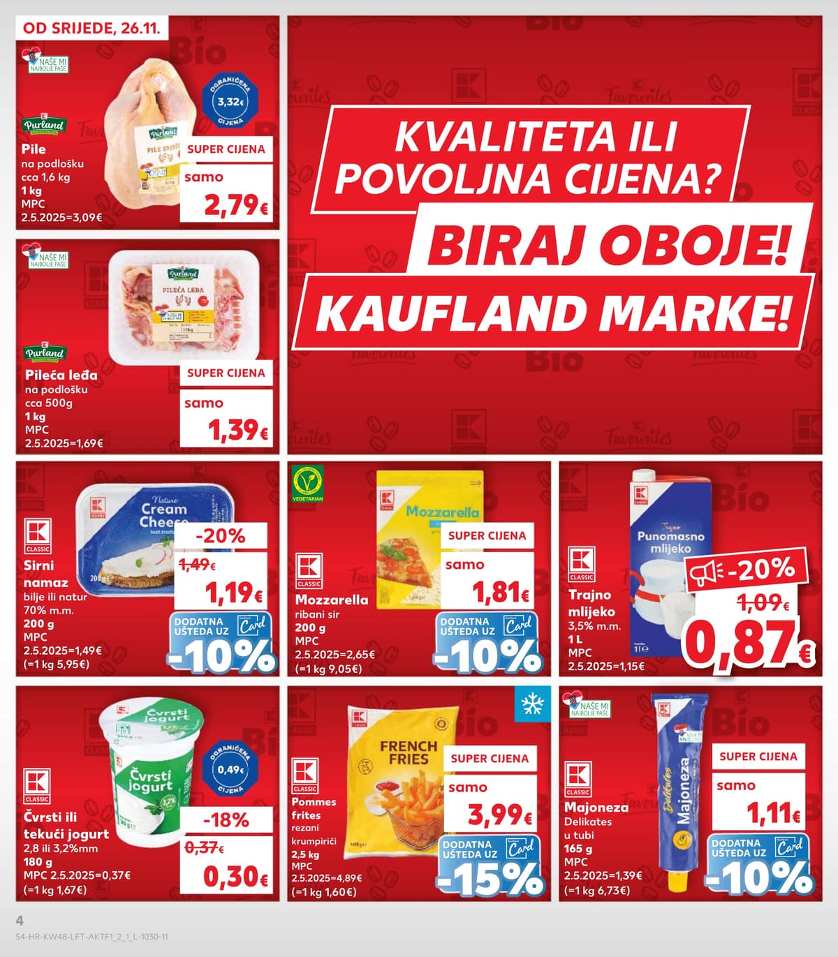 Stranica 4. Kaufland kataloga - Akcijska ponuda od 27.02.2026.
