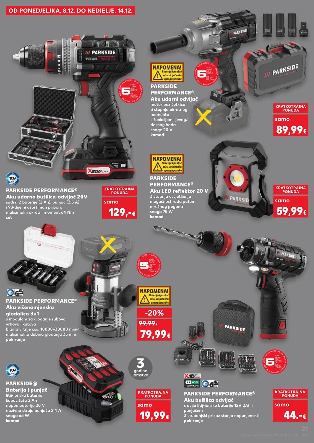 Stranica 27. Kaufland kataloga - Neprehrambeni proizvodi od 27.02.2026.