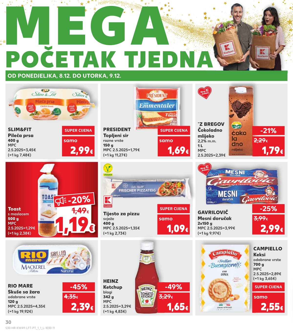 Stranica 30. Kaufland kataloga - Obiteljska pakiranja