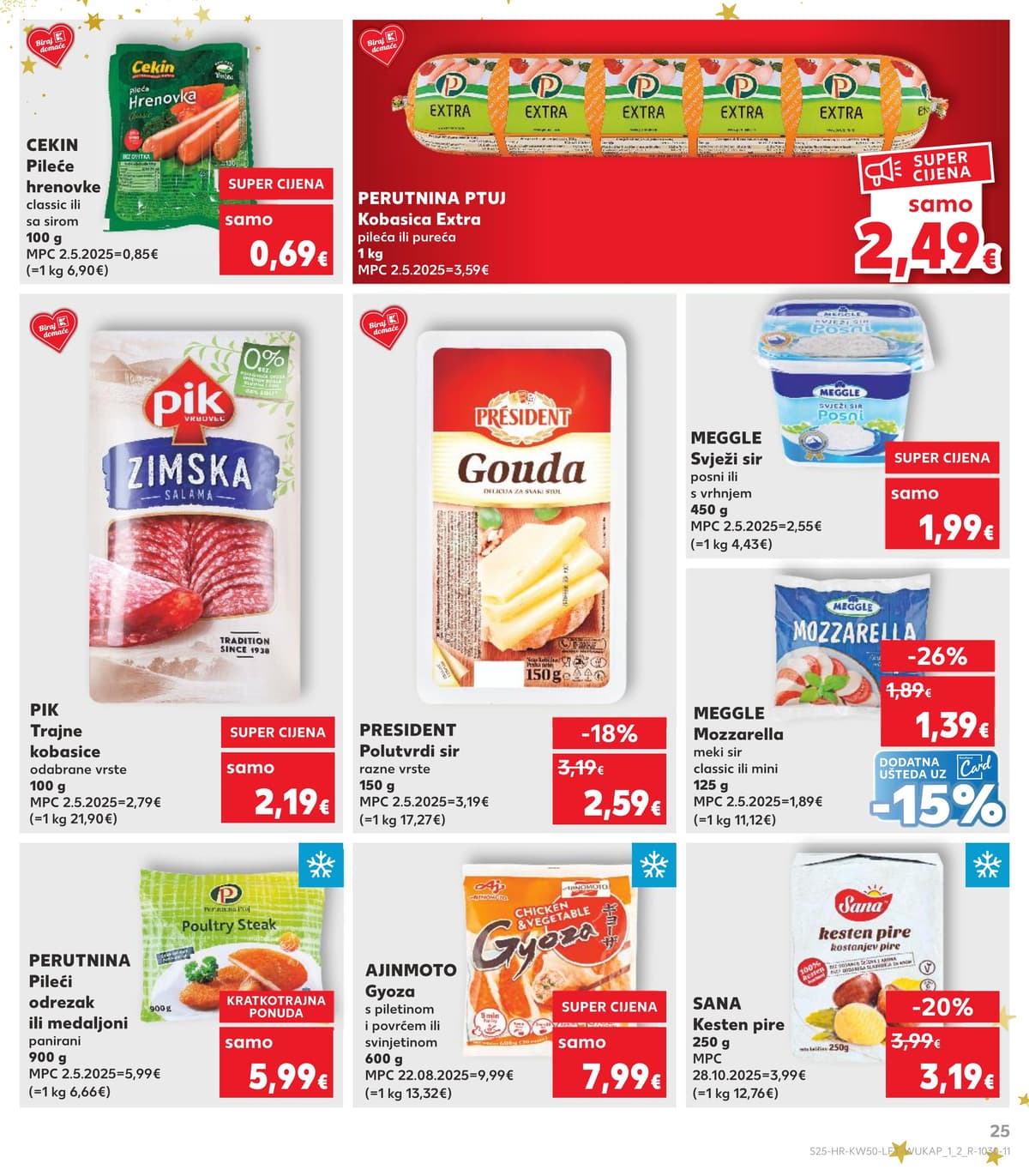 Stranica 25. Kaufland kataloga - Akcijska ponuda od 27.02.2026.