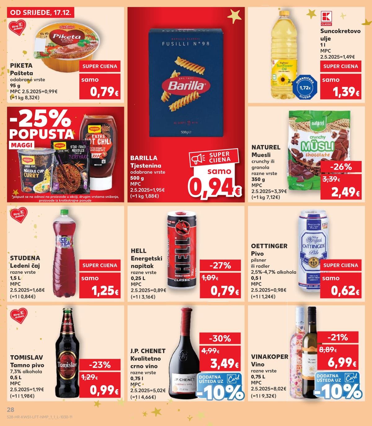 Stranica 28. Kaufland kataloga - Akcijska ponuda od 27.02.2026.
