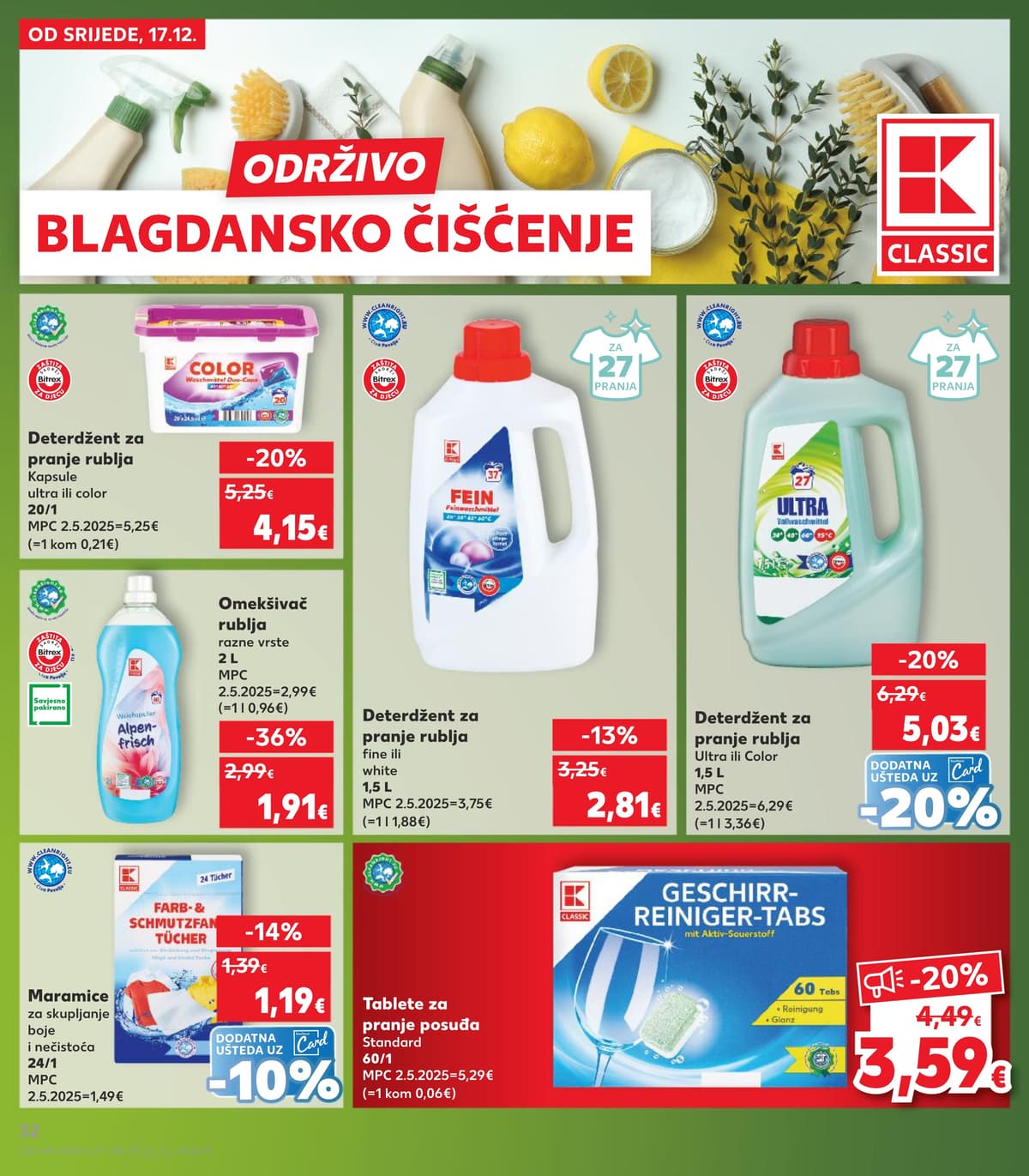 Stranica 32. Kaufland kataloga - Akcijska ponuda od 27.02.2026.