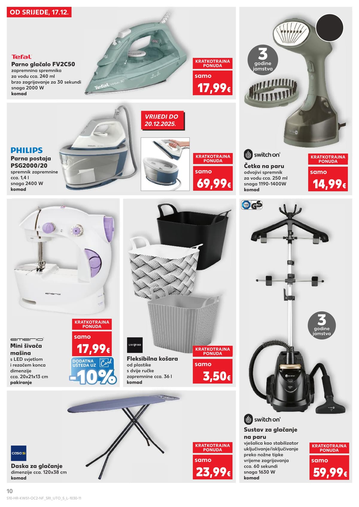 Stranica 10. Kaufland kataloga - Neprehrambeni proizvodi