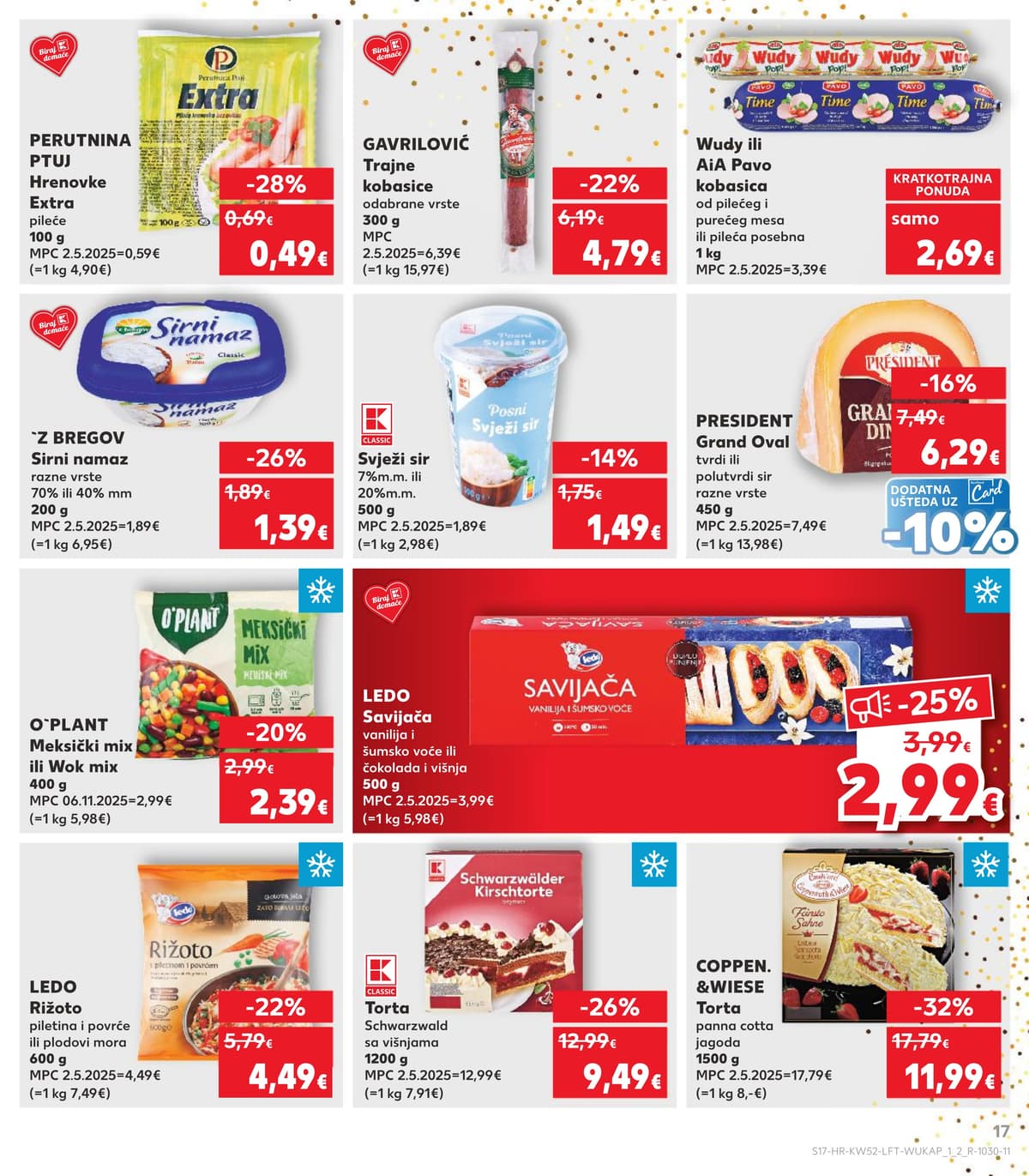 Stranica 17. Kaufland kataloga - Prehrambeni proizvodi od 27.02.2026.