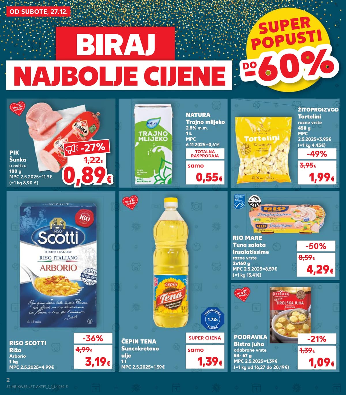 Stranica 2. Kaufland kataloga - Prehrambeni proizvodi
