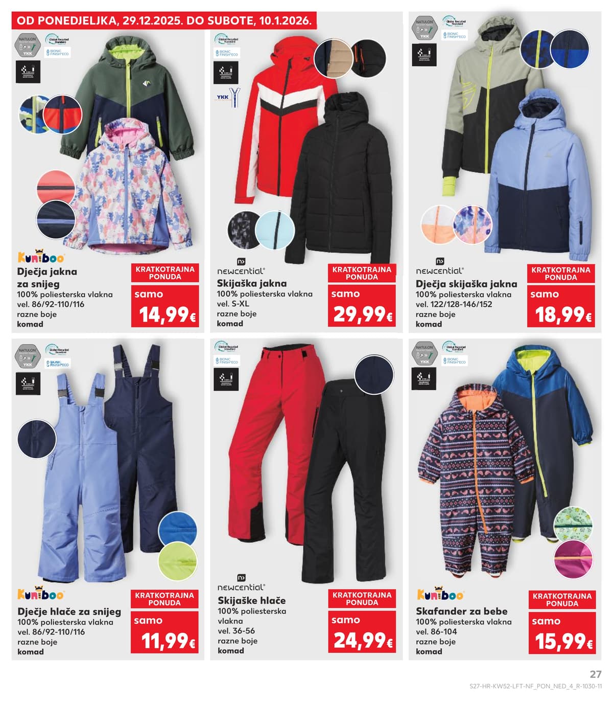 Stranica 27. Kaufland kataloga - Prehrambeni proizvodi od 27.02.2026.