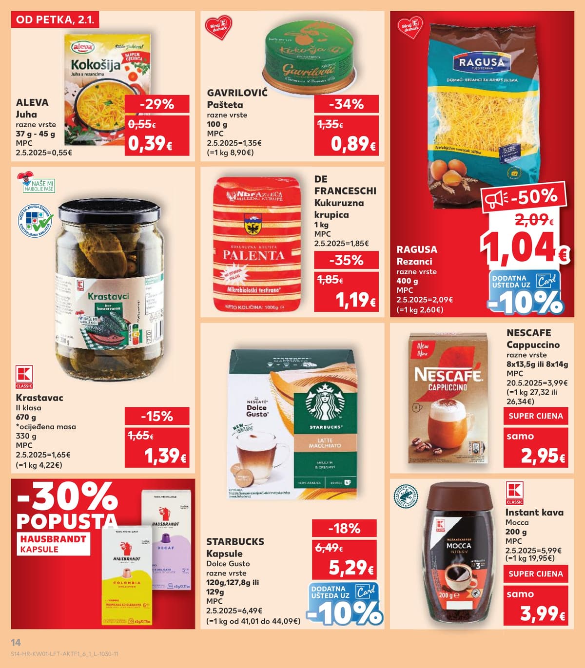 Stranica 14. Kaufland kataloga - Akcijska ponuda