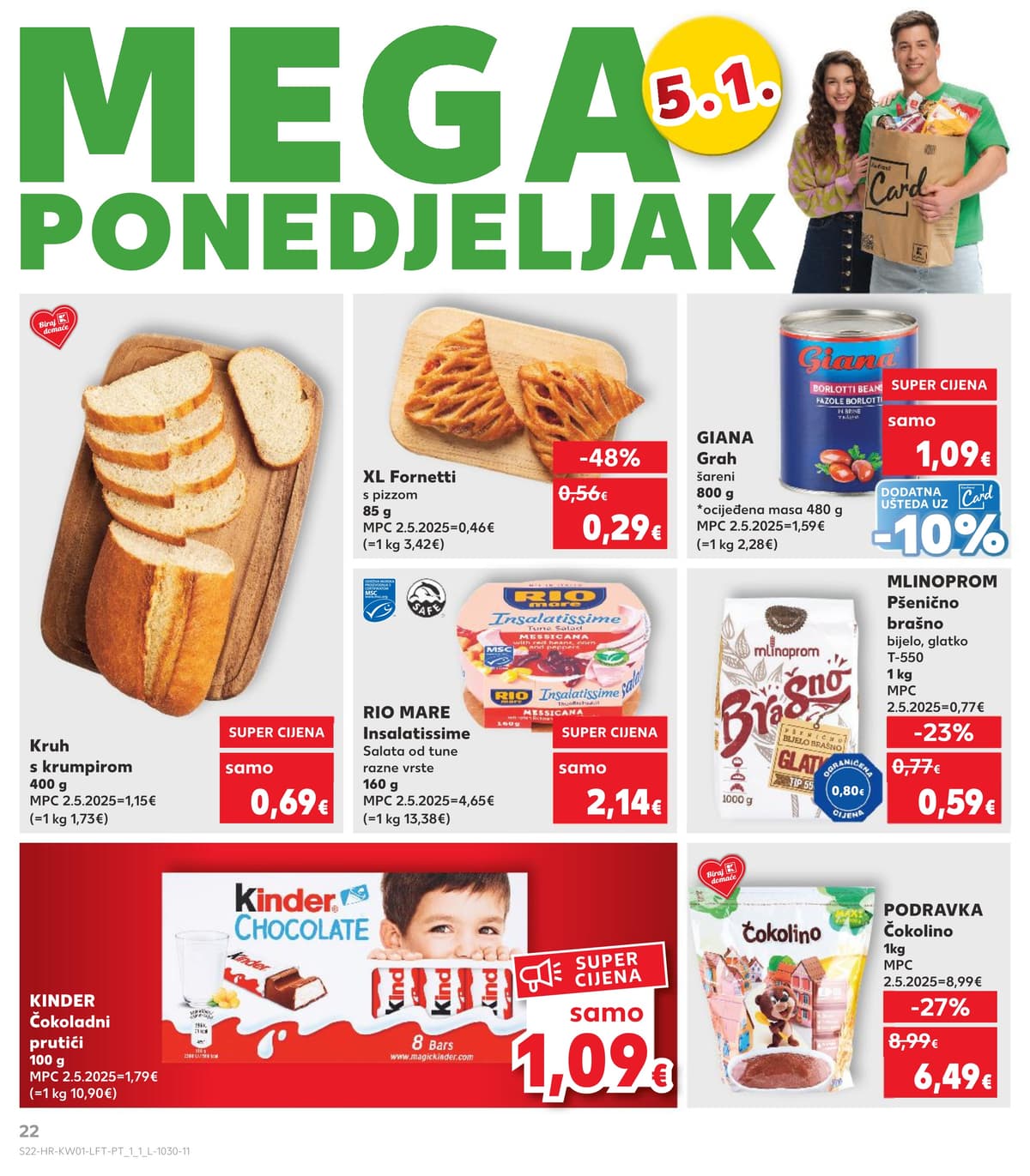 Stranica 22. Kaufland kataloga - Akcijska ponuda od 27.02.2026.