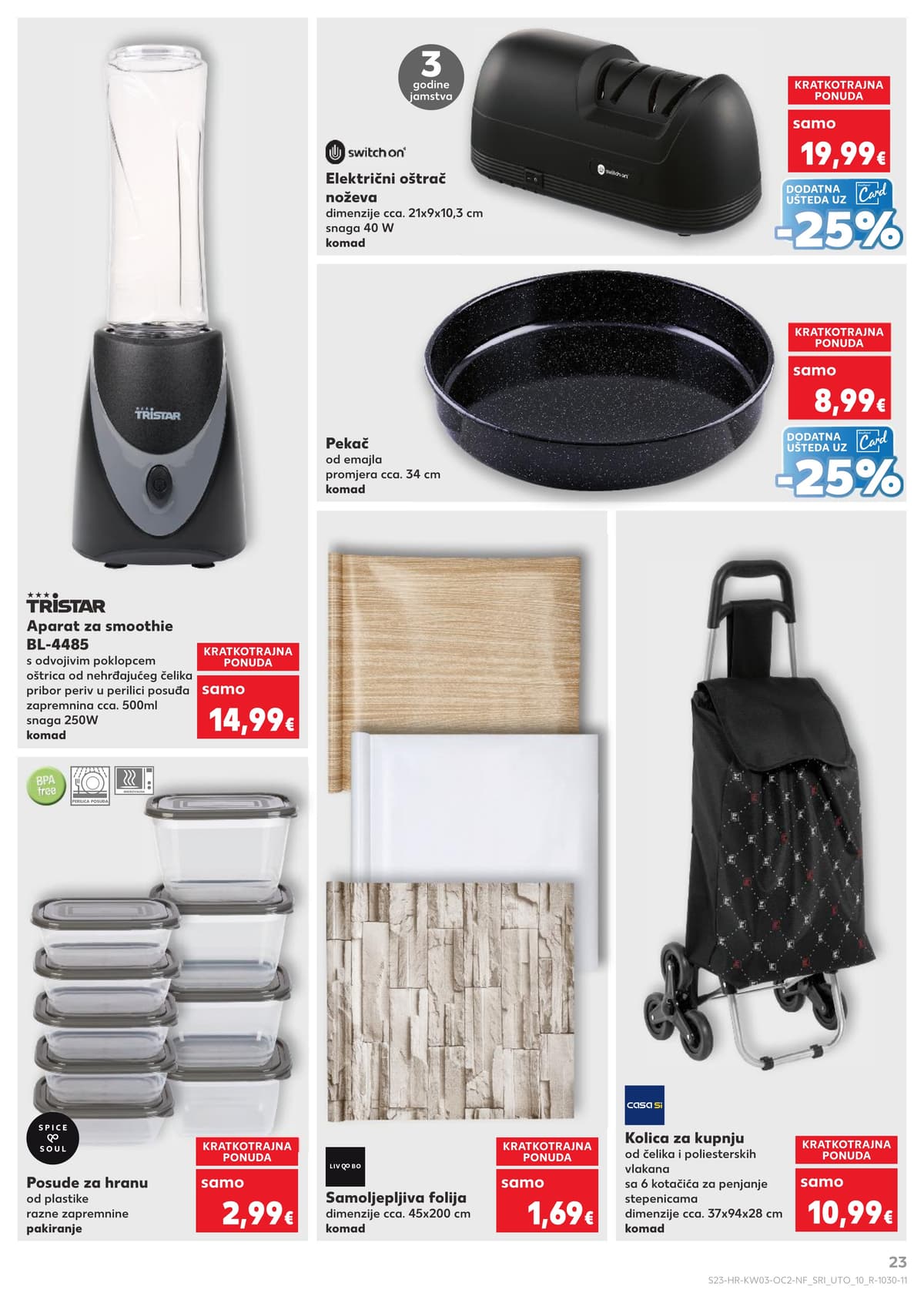 Stranica 23. Kaufland kataloga - Neprehrambeni proizvodi od 27.02.2026.