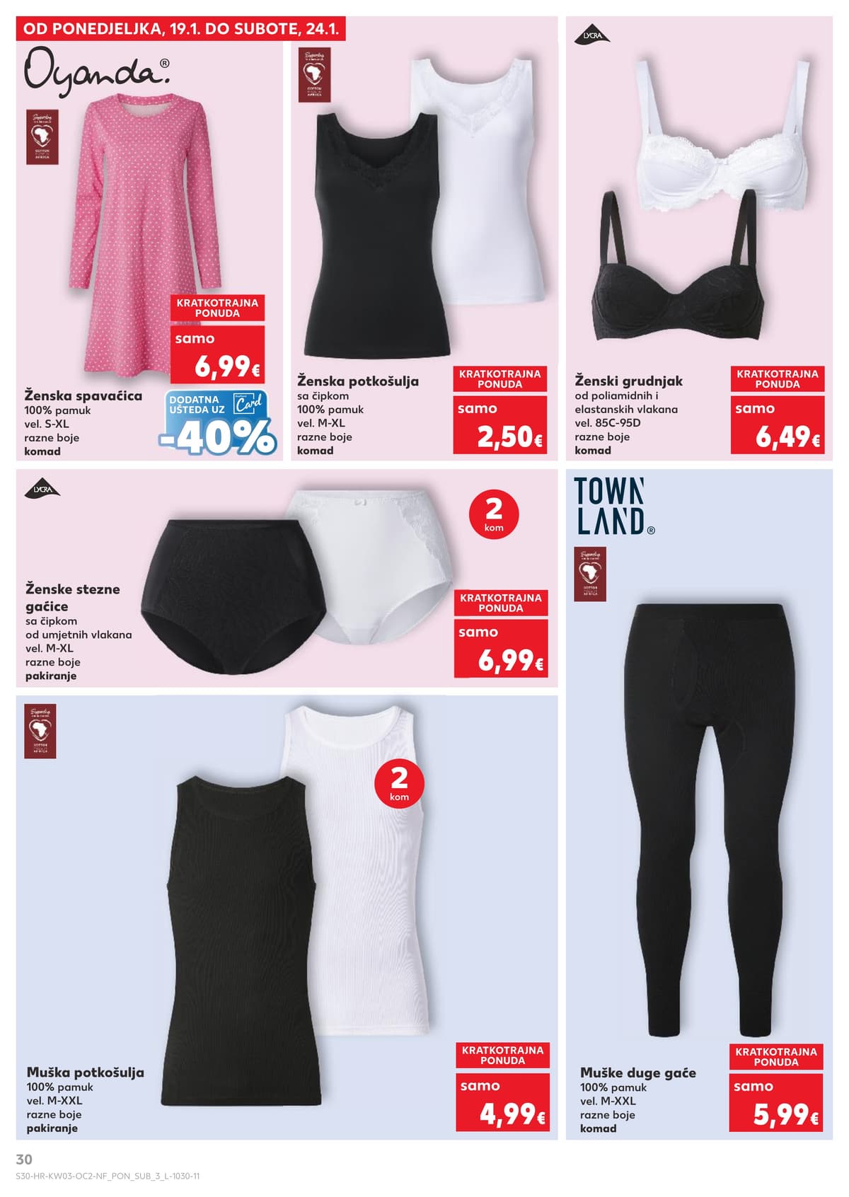 Stranica 30. Kaufland kataloga - Neprehrambeni proizvodi od 27.02.2026.