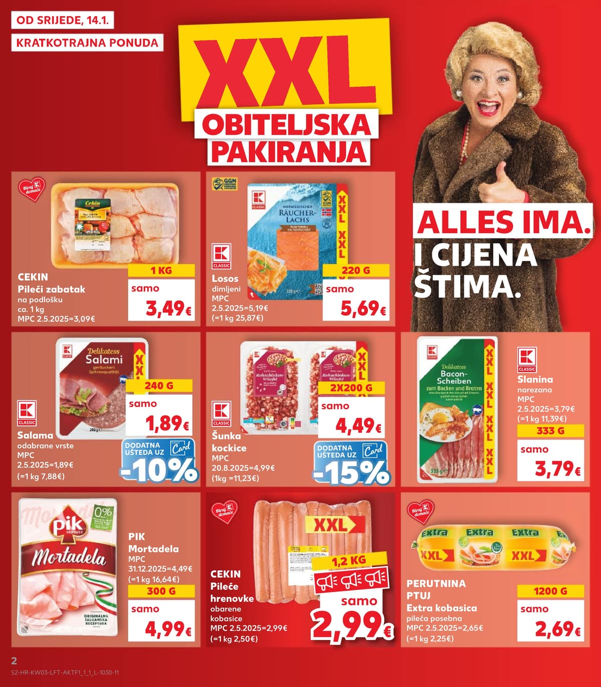 Stranica 2. Kaufland kataloga - Prehrambeni proizvodi od 27.02.2026.