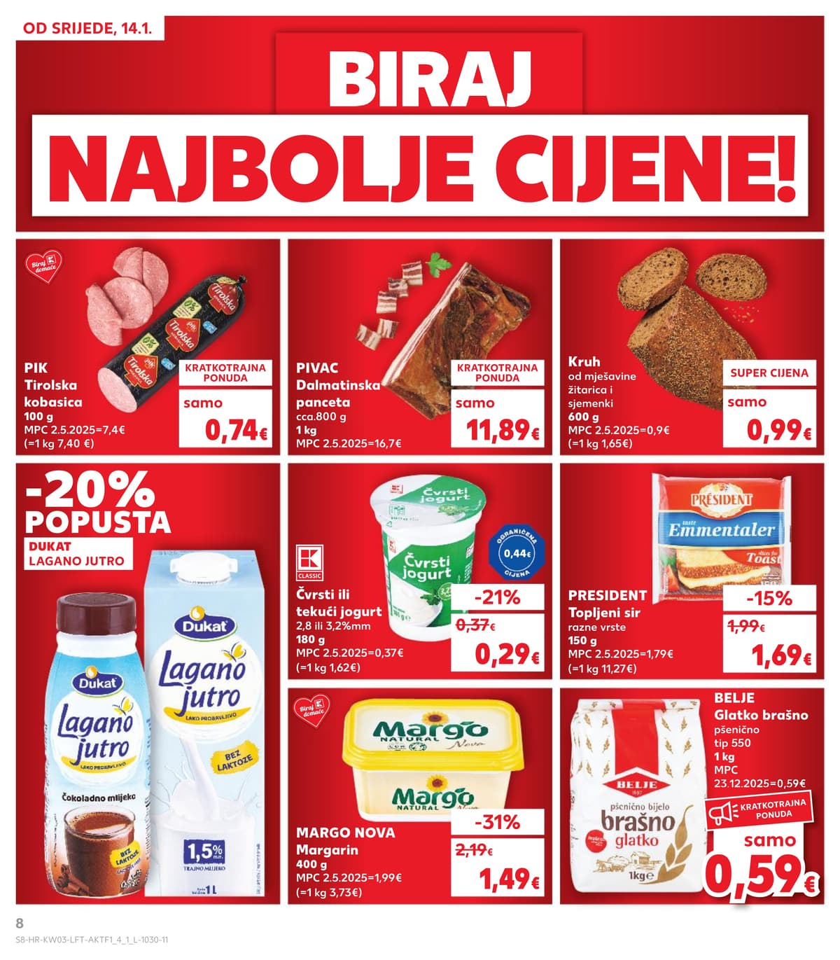 Stranica 8. Kaufland kataloga - Prehrambeni proizvodi od 27.02.2026.