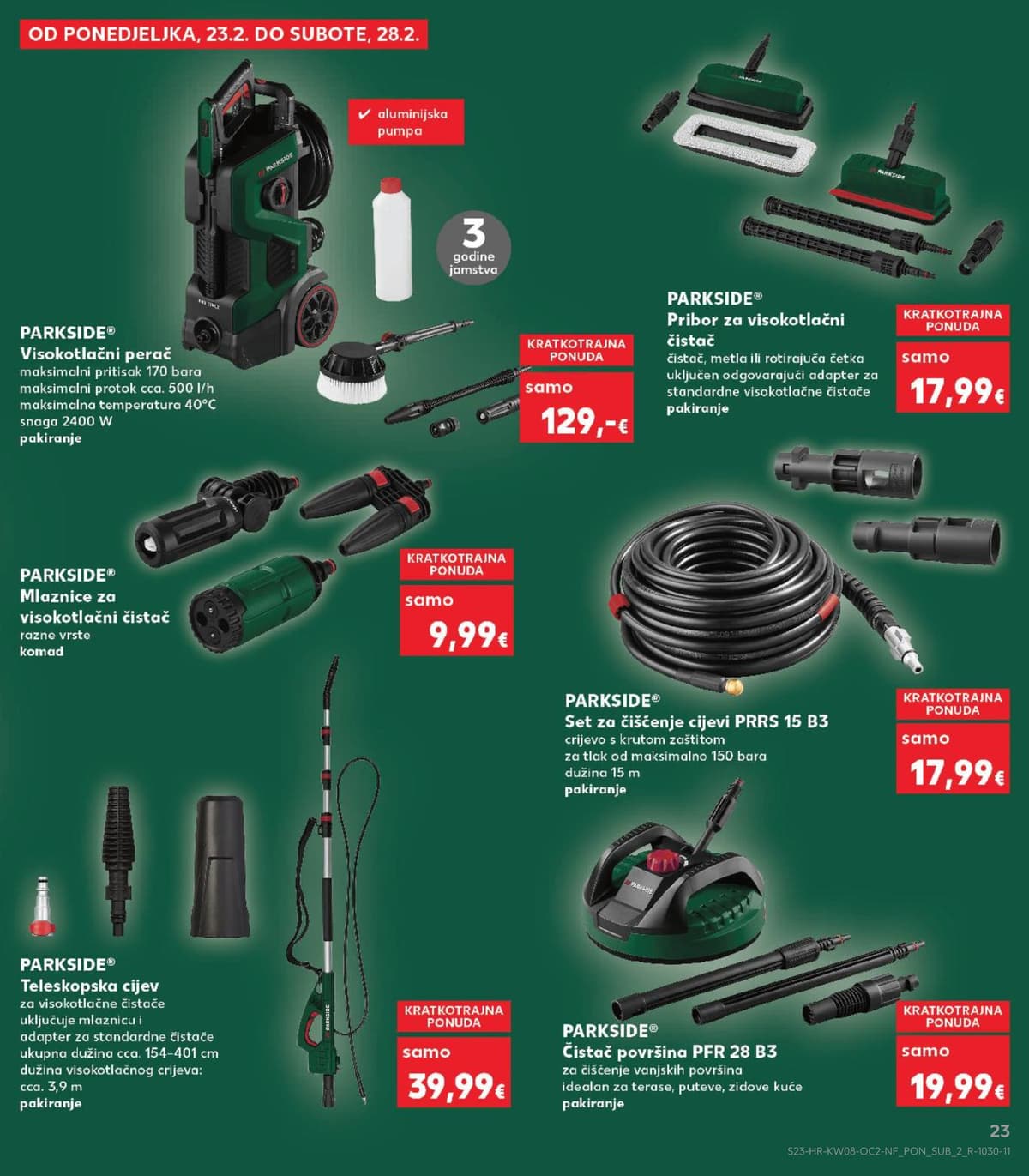 Stranica 23. Kaufland kataloga - Neprehrambeni proizvodi od 27.02.2026.