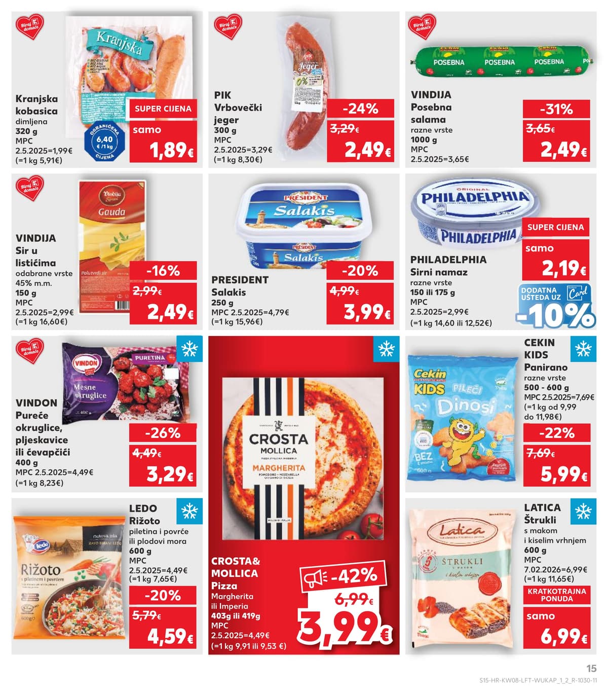 Stranica 15. Kaufland kataloga - Prehrambeni Proizvodi od 27.02.2026.