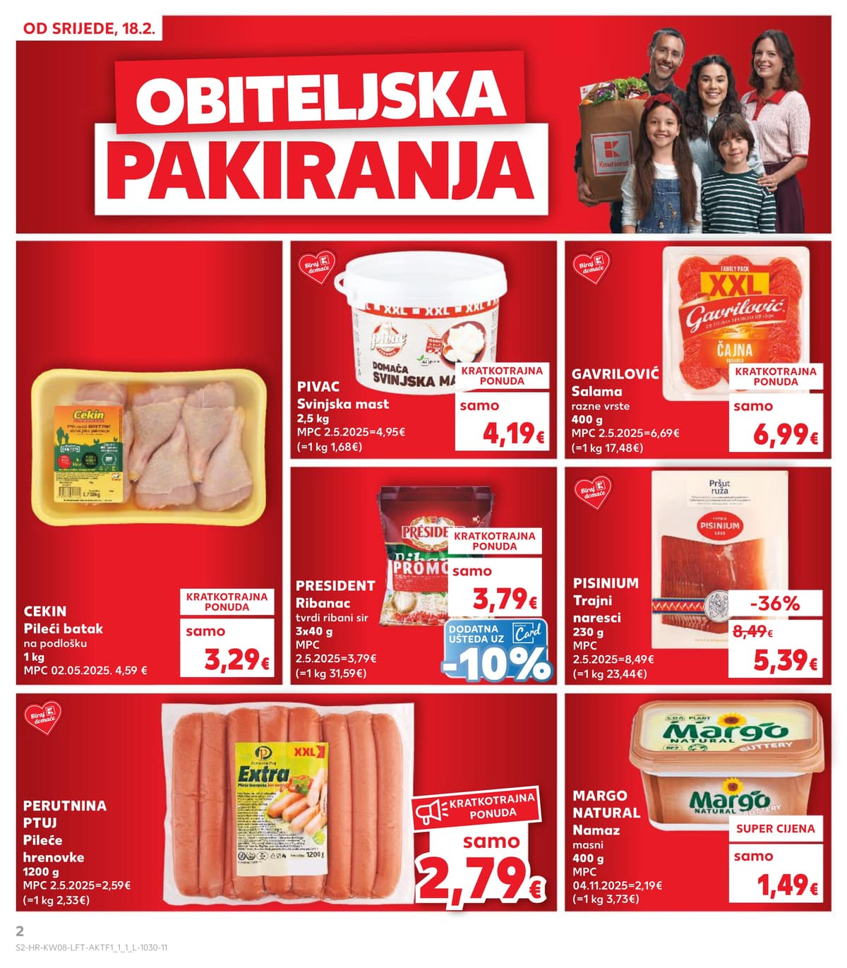 Stranica 2. Kaufland kataloga - Prehrambeni Proizvodi od 27.02.2026.