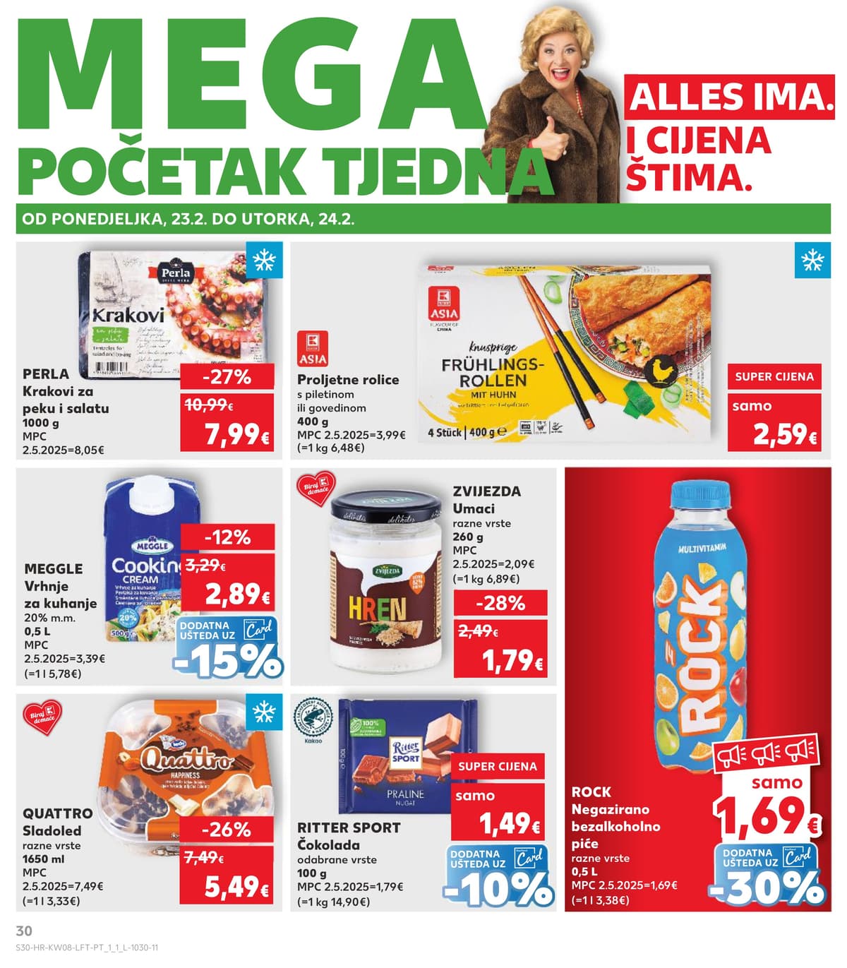 Stranica 30. Kaufland kataloga - Prehrambeni Proizvodi od 27.02.2026.