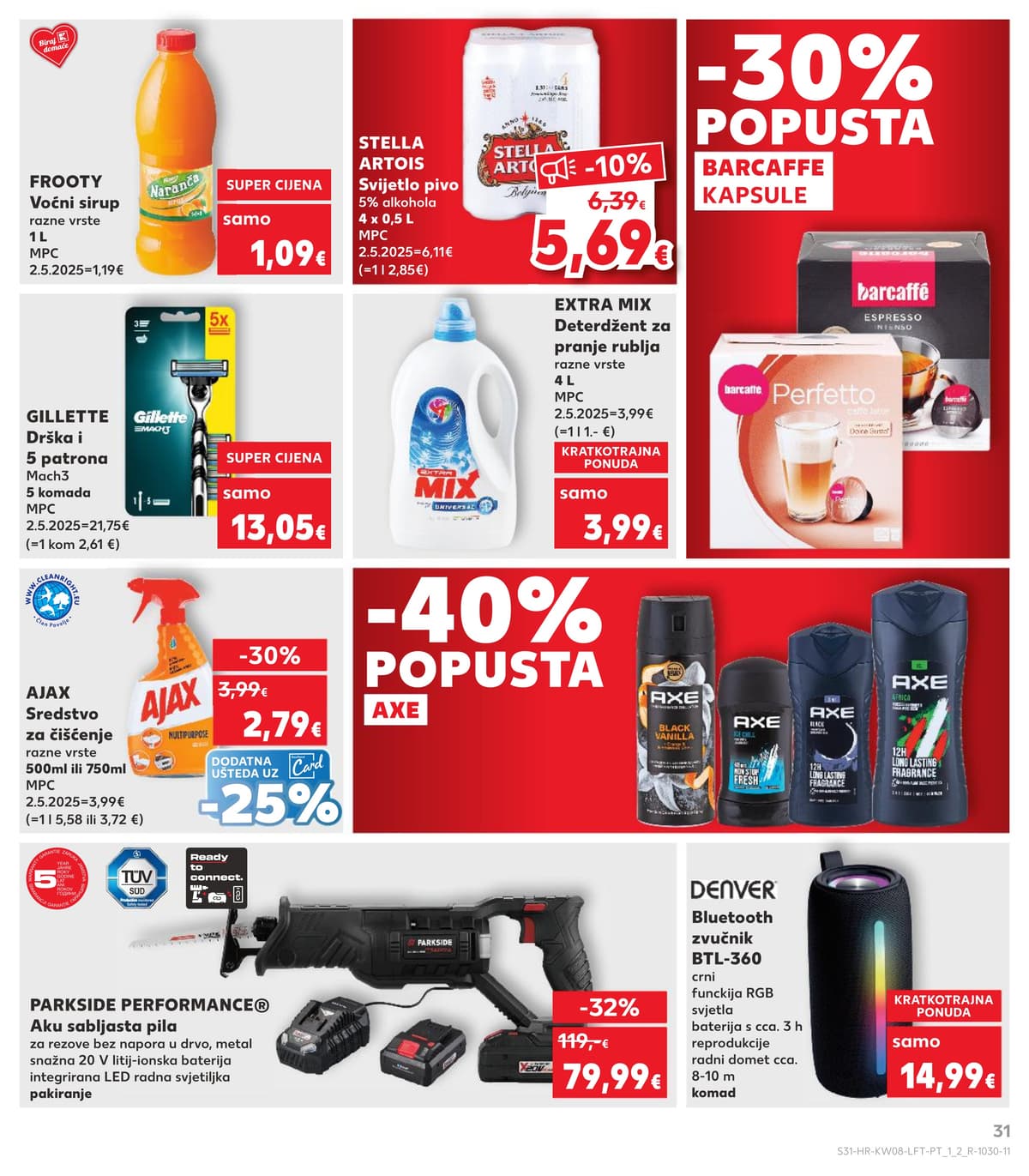 Stranica 31. Kaufland kataloga - Prehrambeni Proizvodi od 27.02.2026.