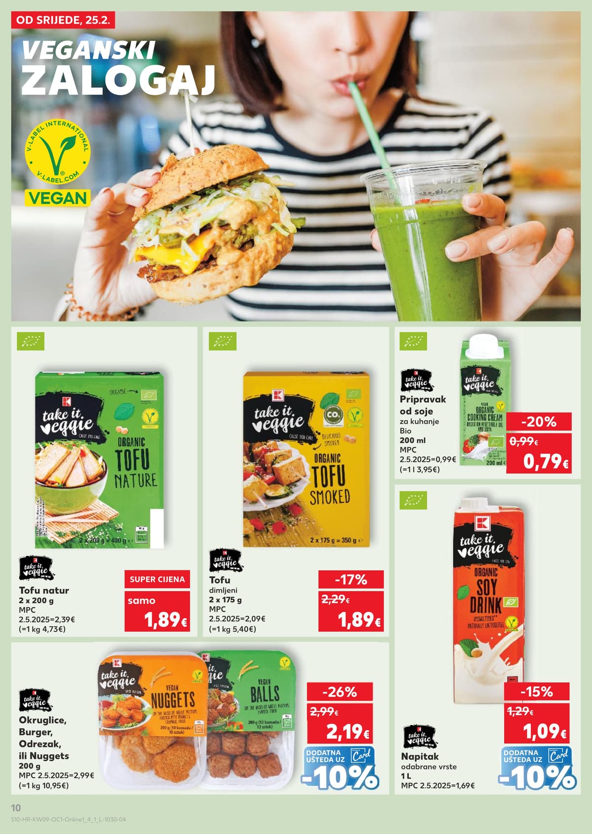 Stranica 10. Kaufland kataloga - Riba, Orašasti Plodovi i Veganski Zalogaj od 27.02.2026.