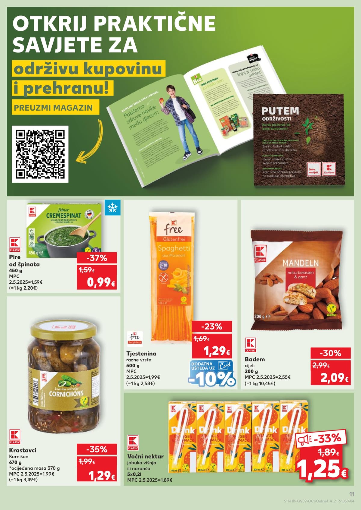 Stranica 11. Kaufland kataloga - Riba, Orašasti Plodovi i Veganski Zalogaj od 27.02.2026.