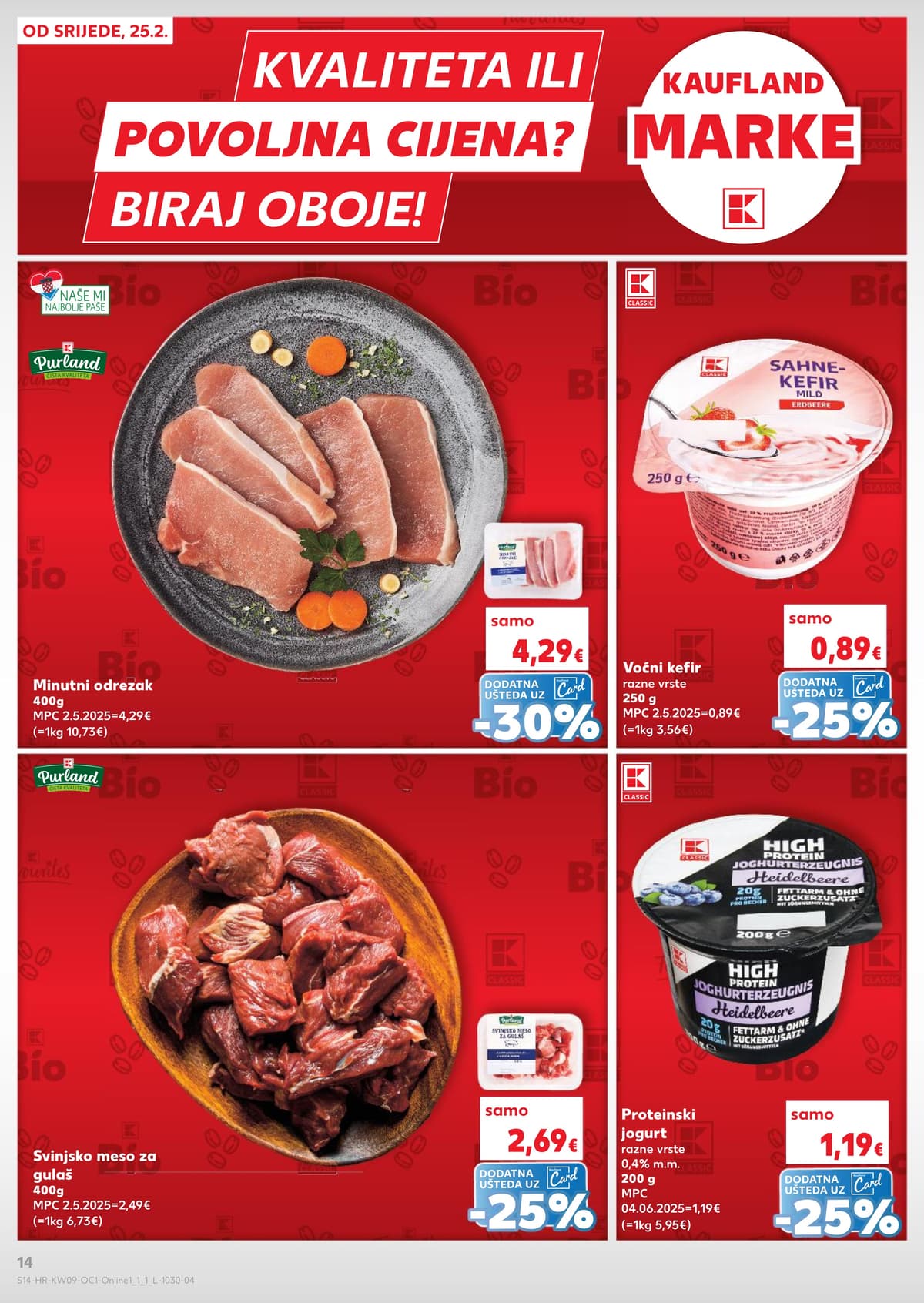 Stranica 14. Kaufland kataloga - Riba, Orašasti Plodovi i Veganski Zalogaj