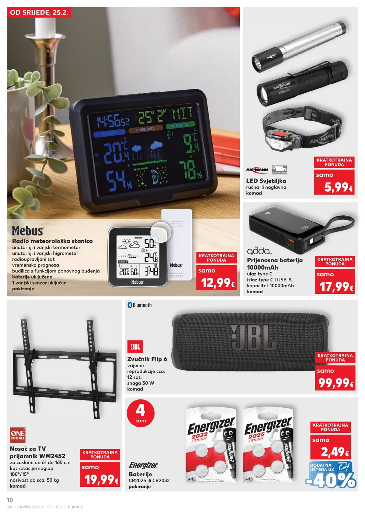 Stranica 10. Kaufland kataloga - Neprehrambeni Proizvodi od 27.02.2026.