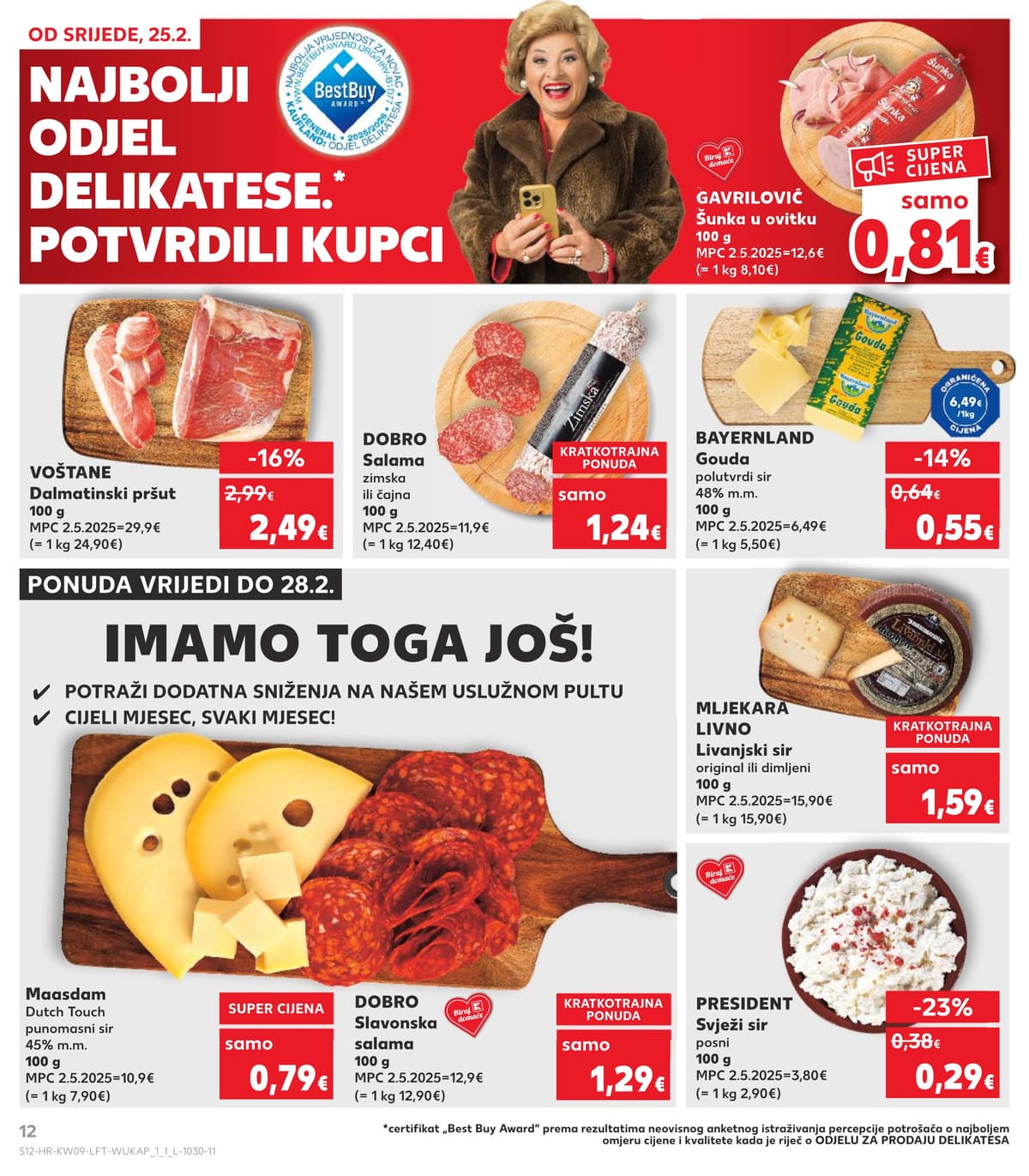 Stranica 12. Kaufland kataloga - Tjedna Akcija od 27.02.2026.