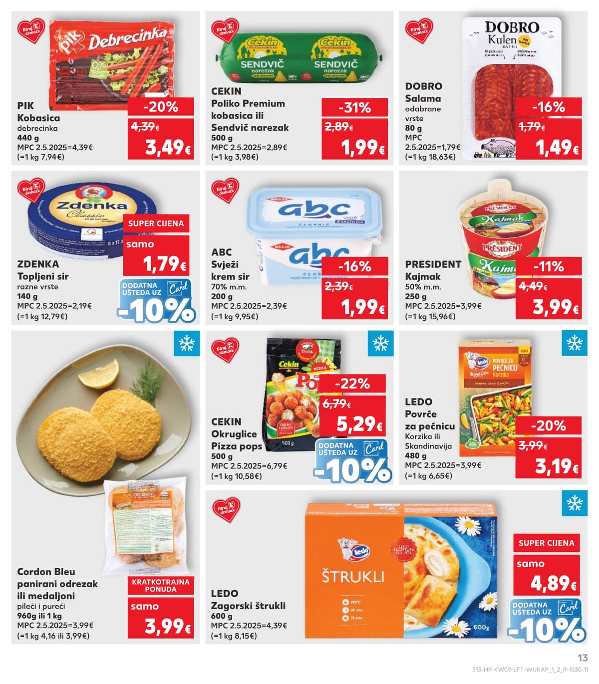 Stranica 13. Kaufland kataloga - Tjedna Akcija od 27.02.2026.