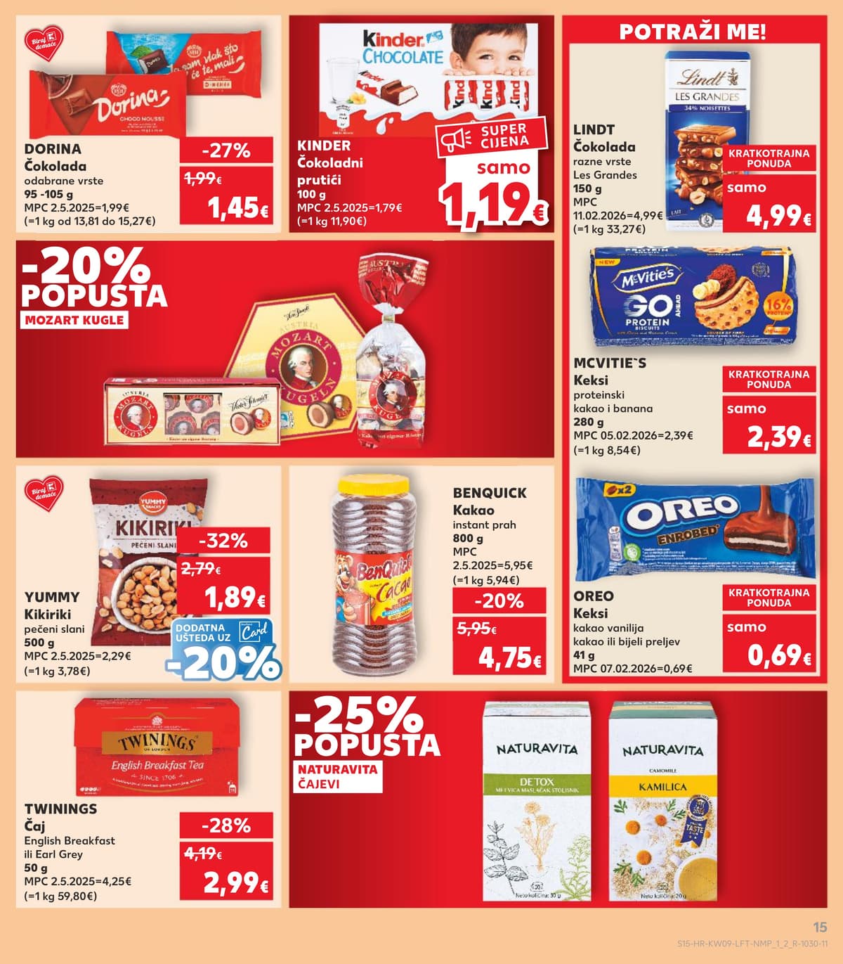 Stranica 15. Kaufland kataloga - Tjedna Akcija od 27.02.2026.