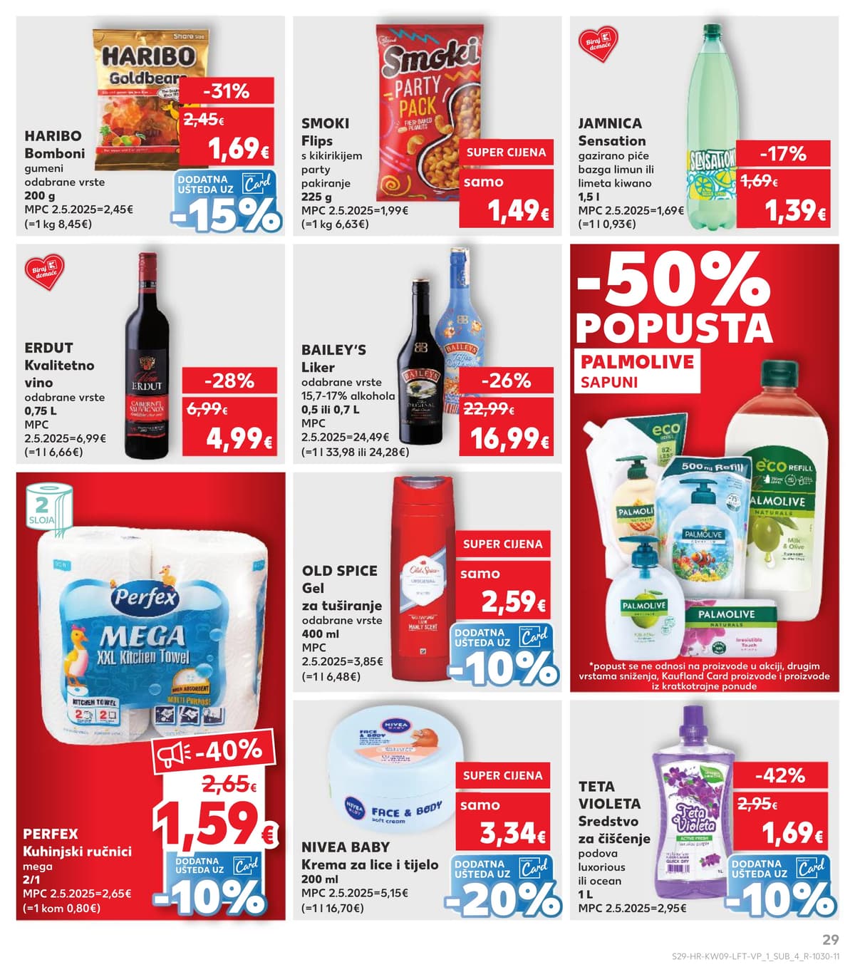 Stranica 29. Kaufland kataloga - Tjedna Akcija od 27.02.2026.