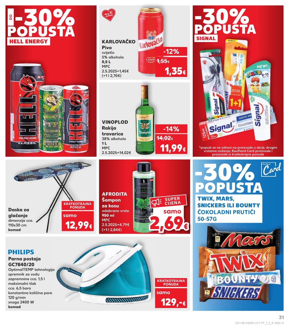Stranica 31. Kaufland kataloga - Tjedna Akcija