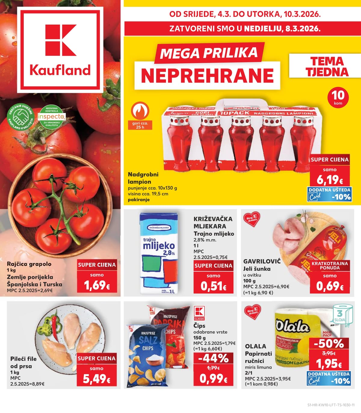 Stranica 1. Kaufland kataloga - Tjedna Akcija od 15.03.2026.