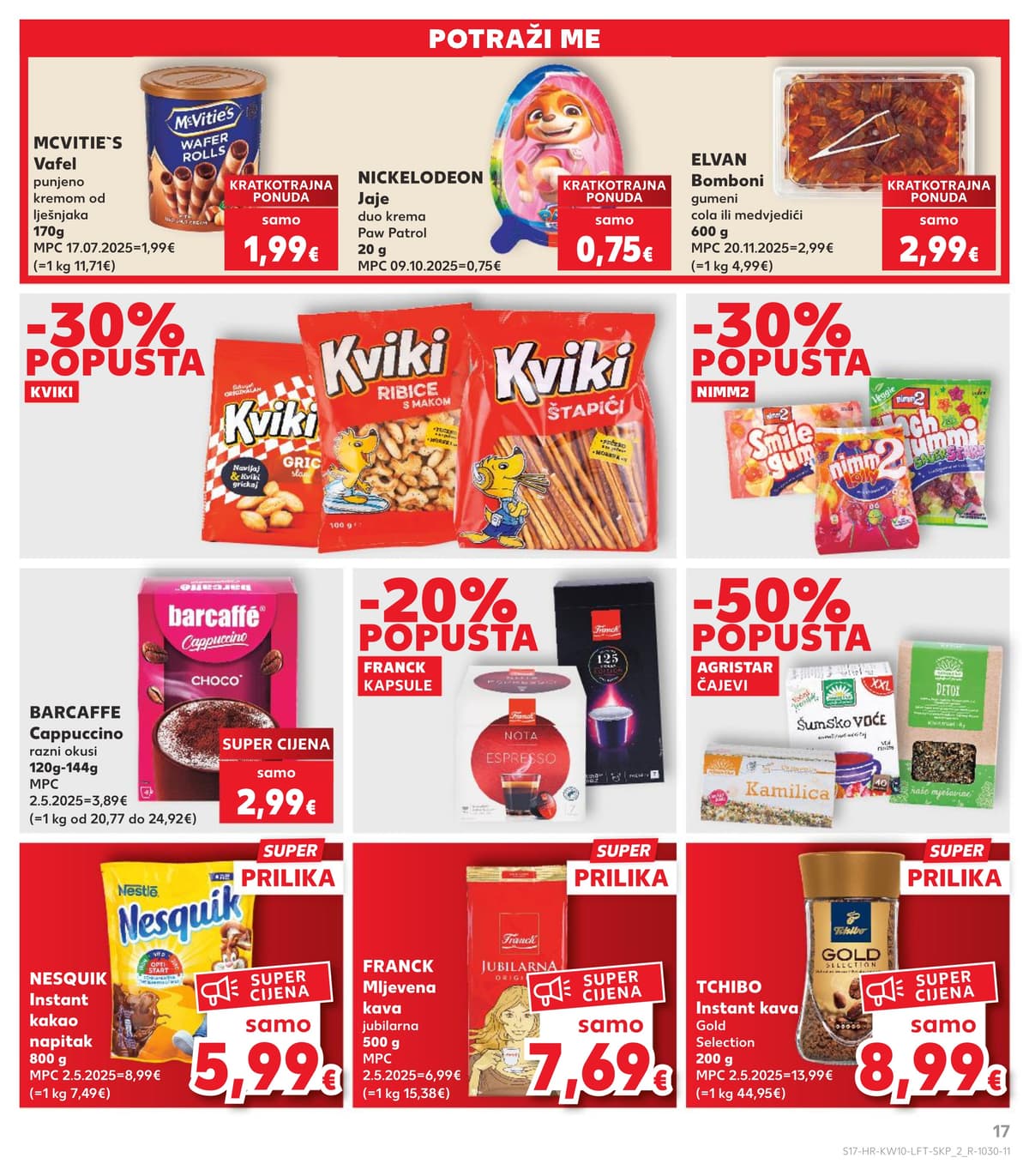 Stranica 17. Kaufland kataloga - Tjedna Akcija od 15.03.2026.