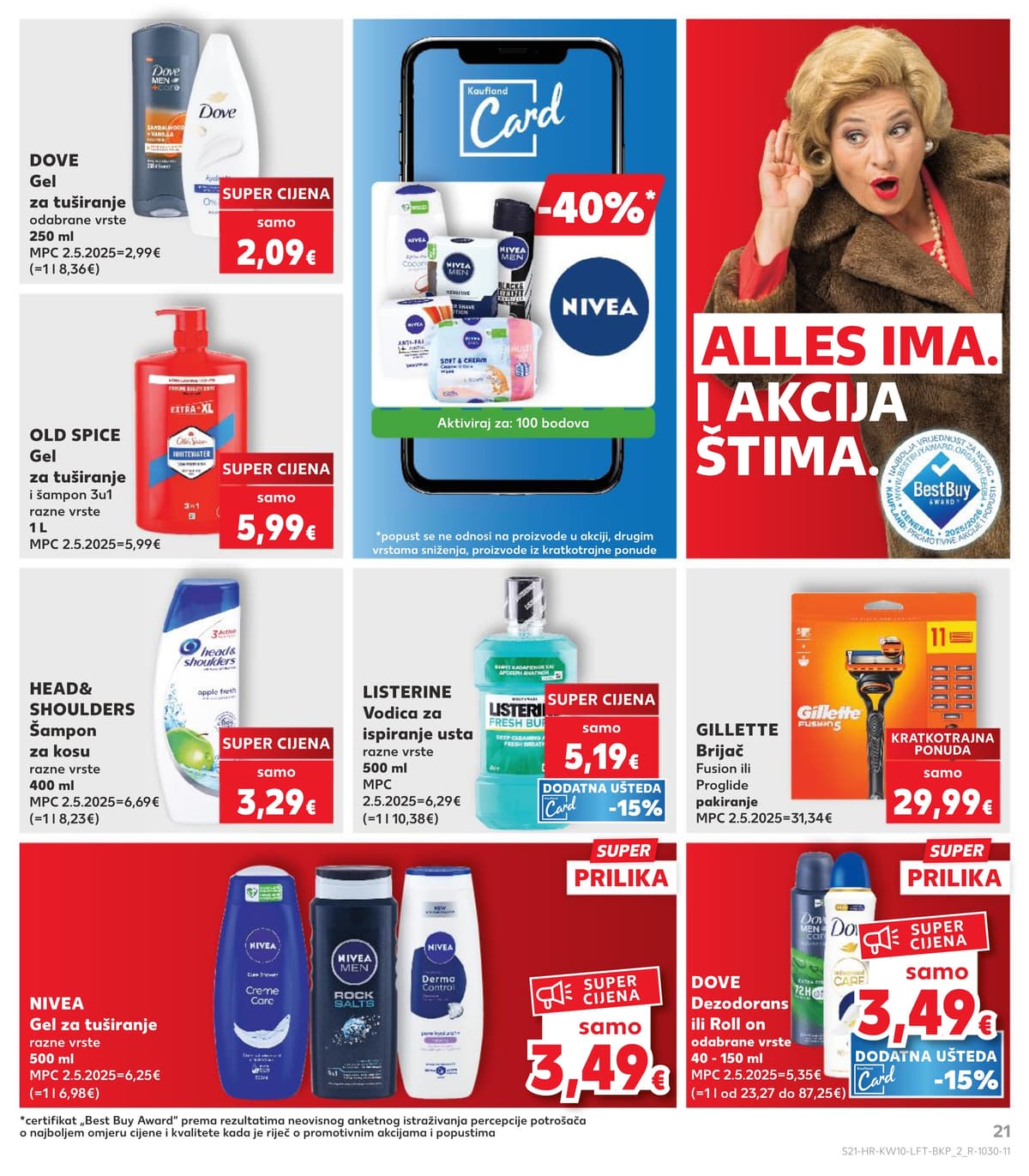 Stranica 21. Kaufland kataloga - Tjedna Akcija od 15.03.2026.