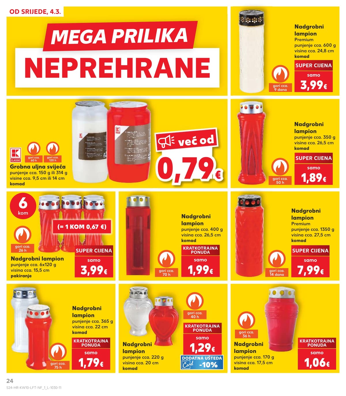 Stranica 24. Kaufland kataloga - Tjedna Akcija od 15.03.2026.